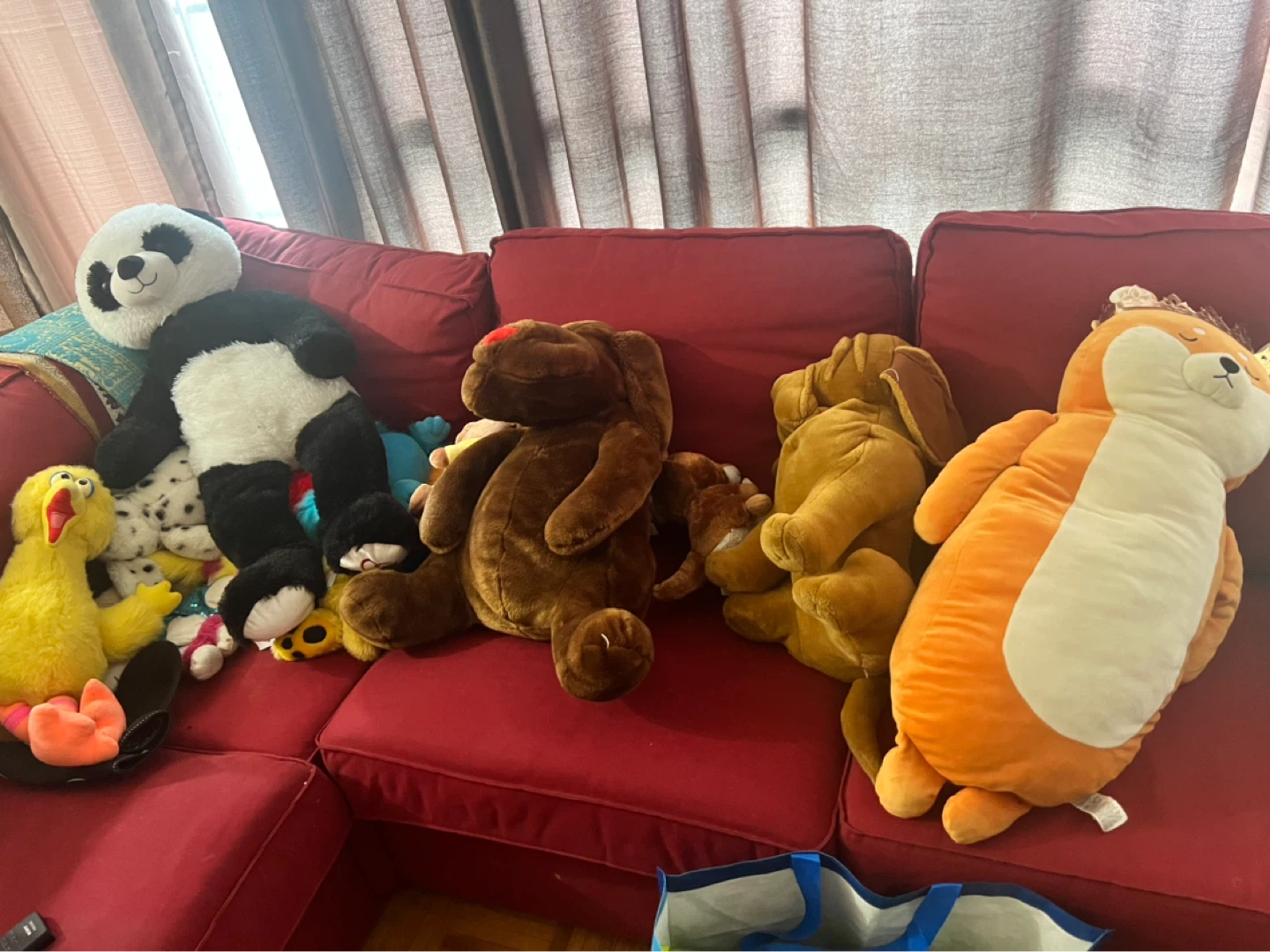 Collection of various stuffed animals - photo 3