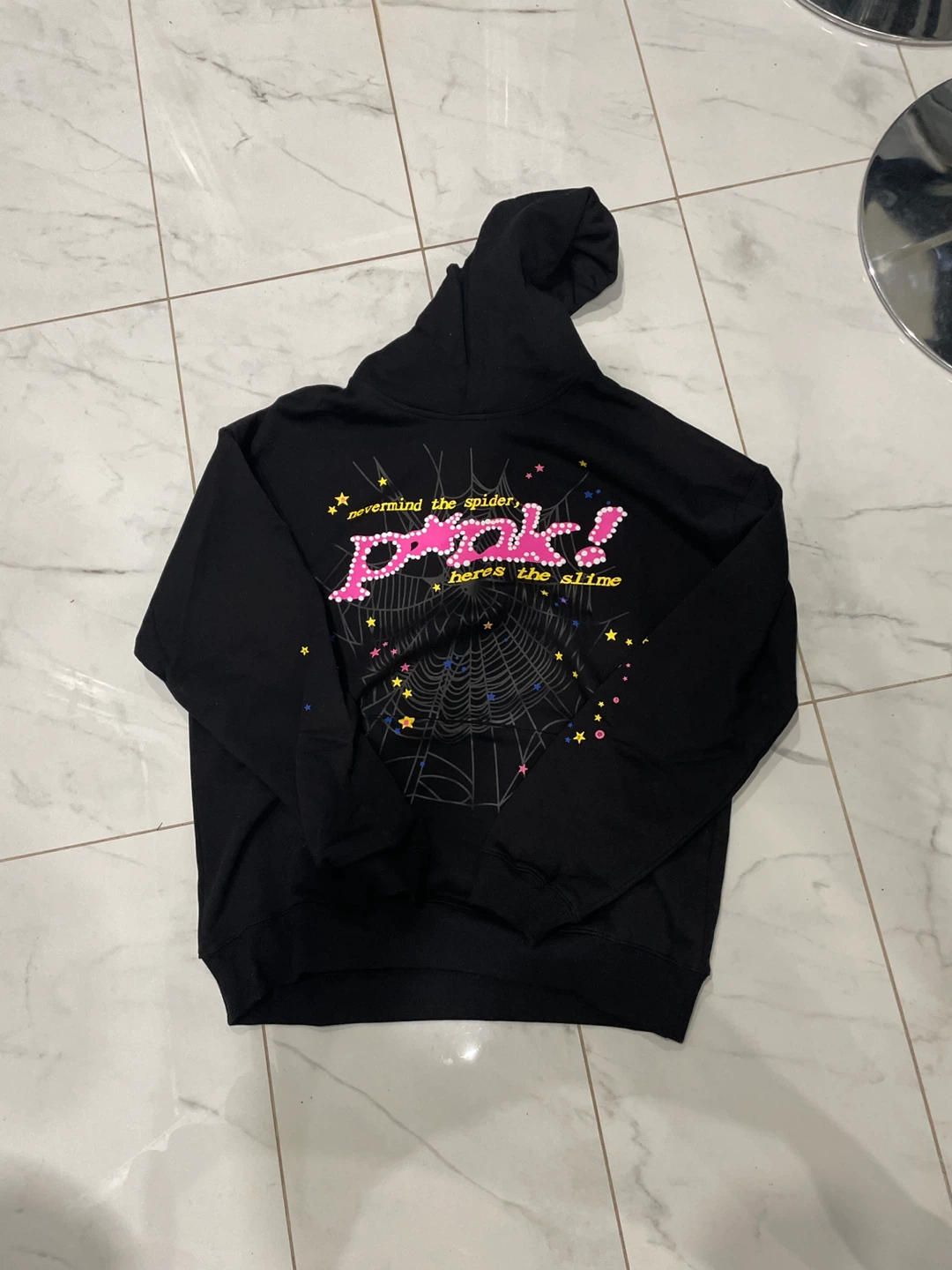 Black "Pink!" Hoodie - photo 2