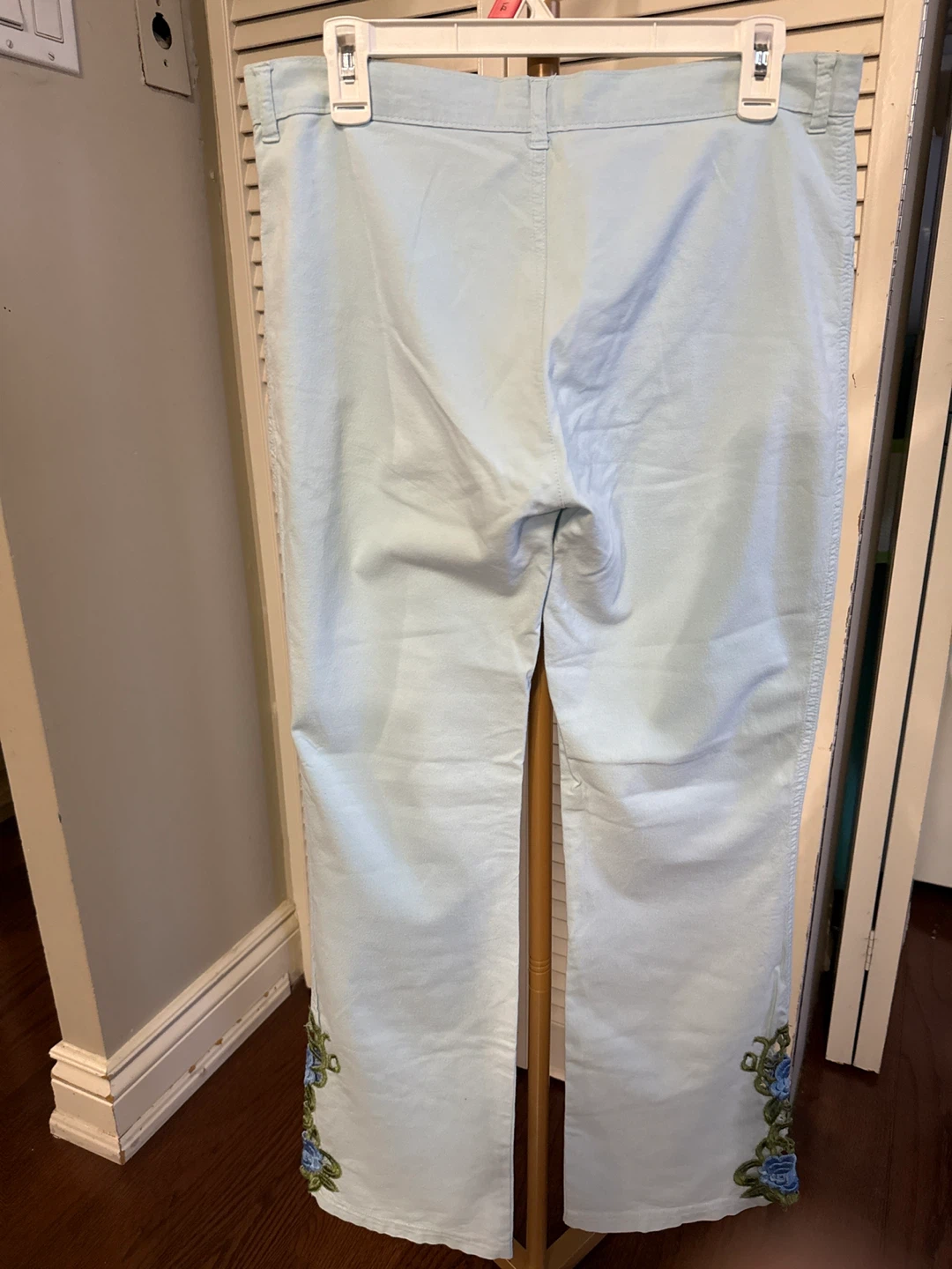 Bianca Maria Cassini Embroidered Light Blue Jeans - photo 2