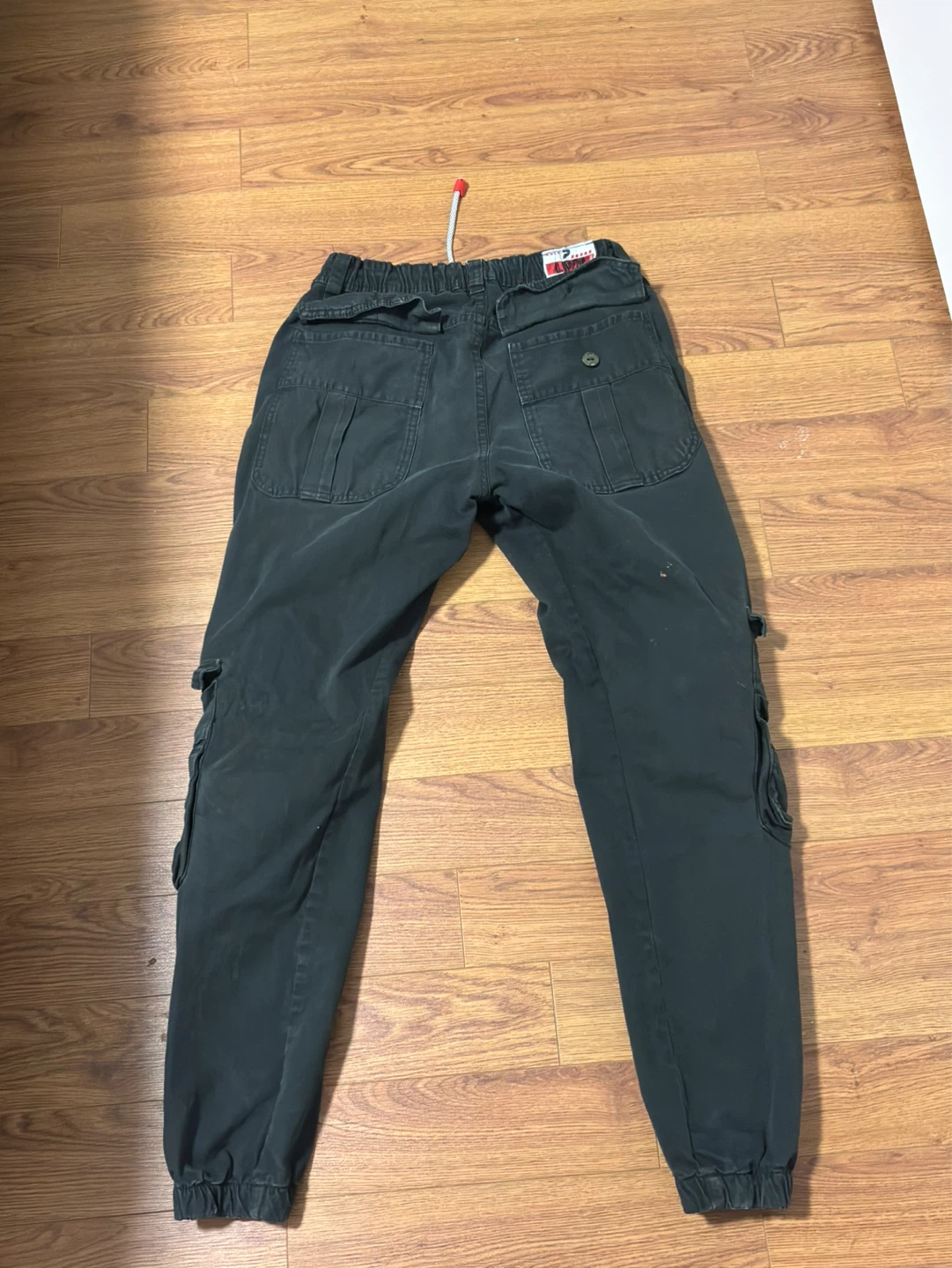 Men's Cargo Jogger Pants - Black