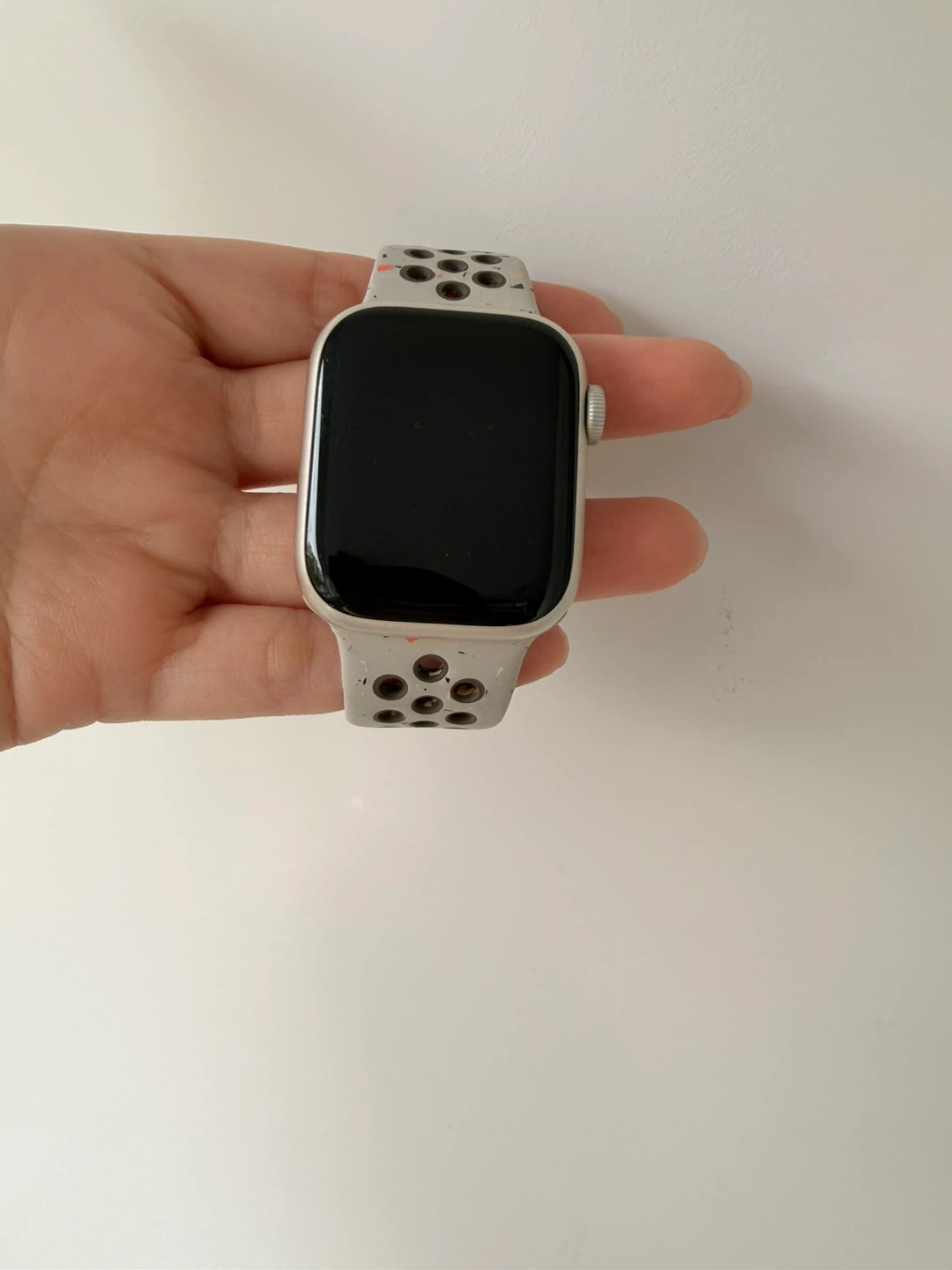 Apple Watch Nike Series 7 GPS, 45mm, Silver Aluminium