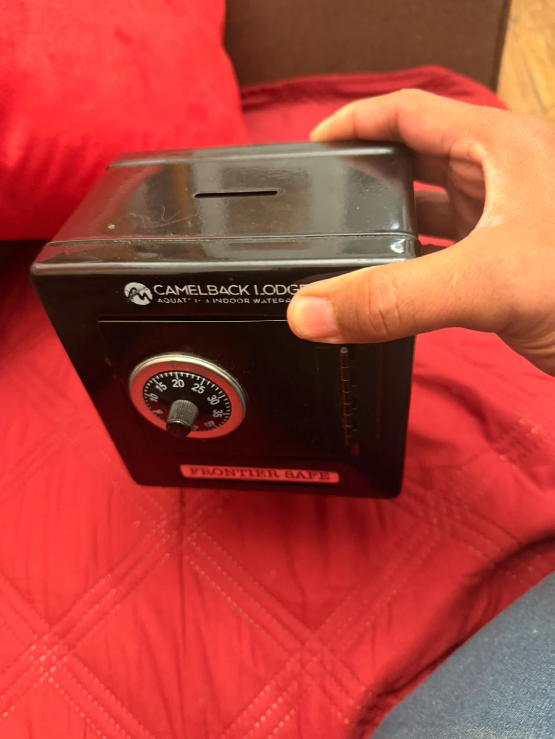 Camelback Lodge Frontier Safe Coin Bank - photo 2