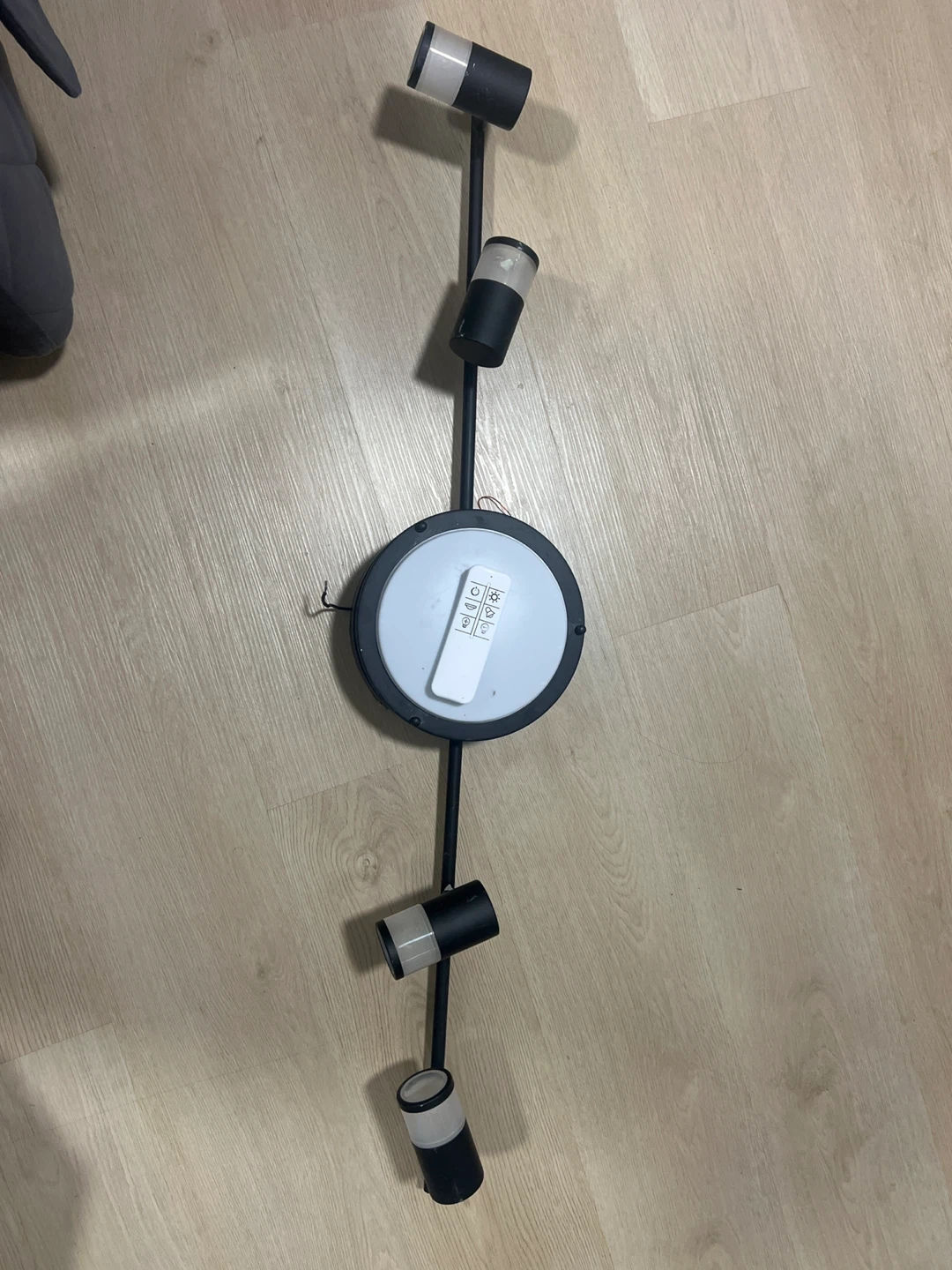 Ceiling Track Light Fixture with Remote