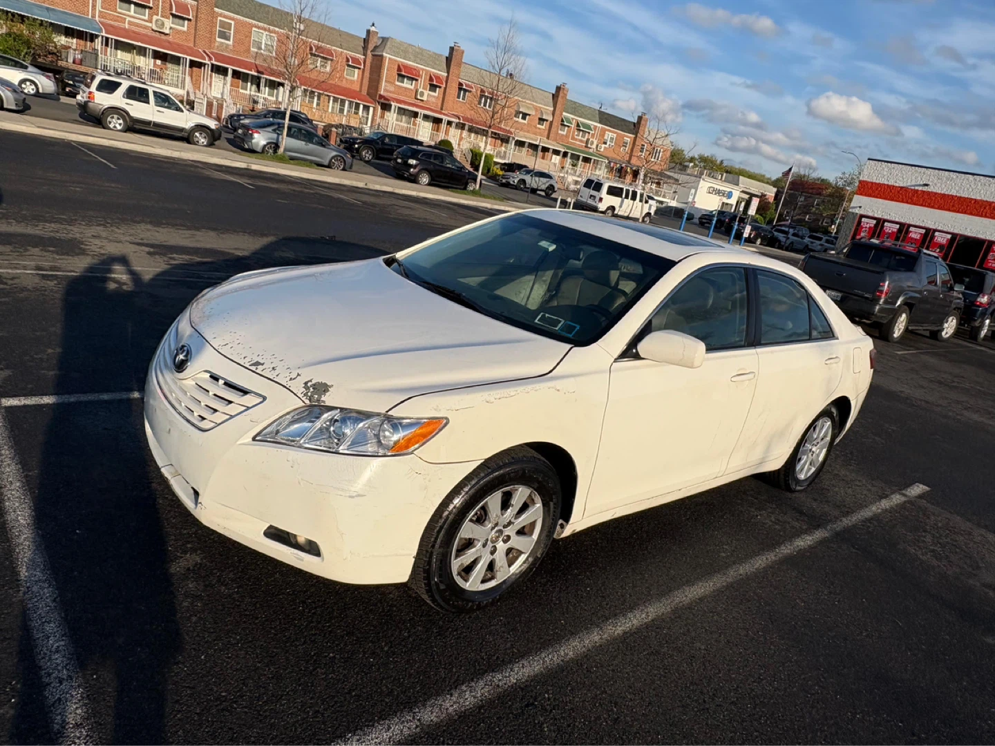 White Toyota Camry LE - 174,727 Miles - photo 4