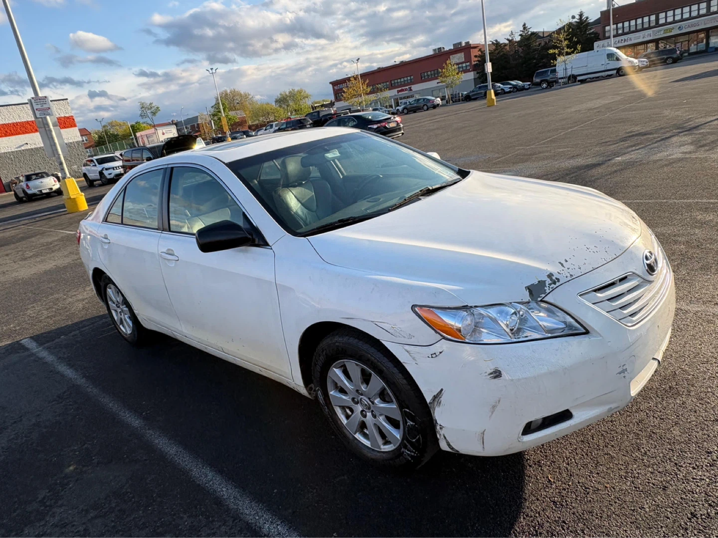 White Toyota Camry LE - 174,727 Miles - photo 2