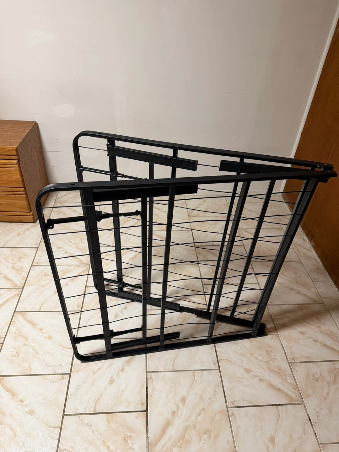 Black Metal Bed Frame - photo 3