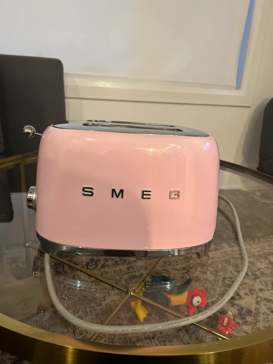 Smeg 2-Slice Toaster - Pastel Pink
