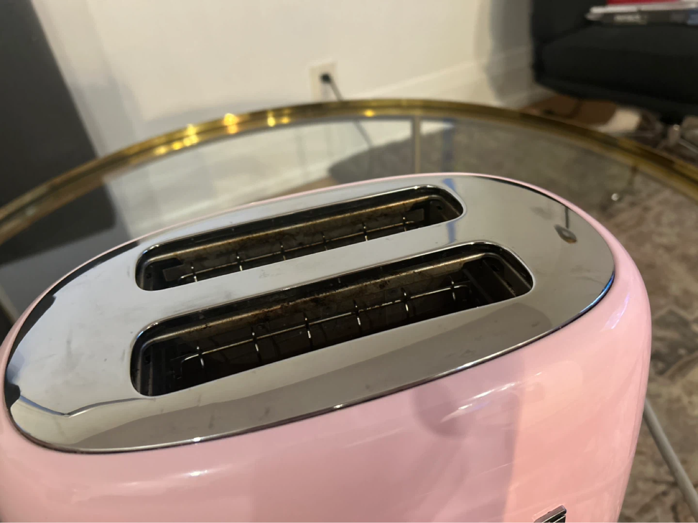 Smeg 2-Slice Toaster - Pastel Pink - photo 3