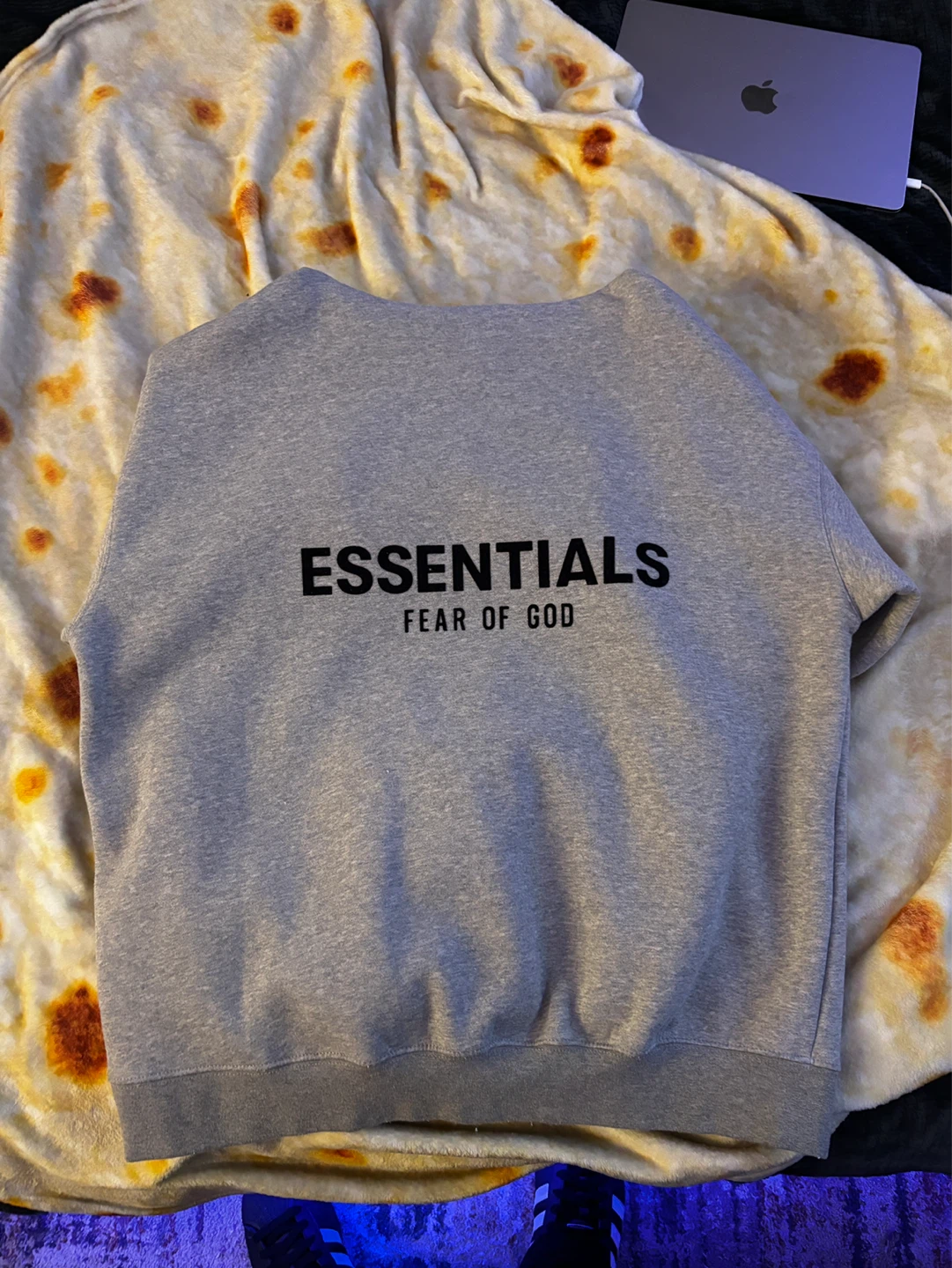 Fear of God Essentials Hoodie Gray Size S - photo 2