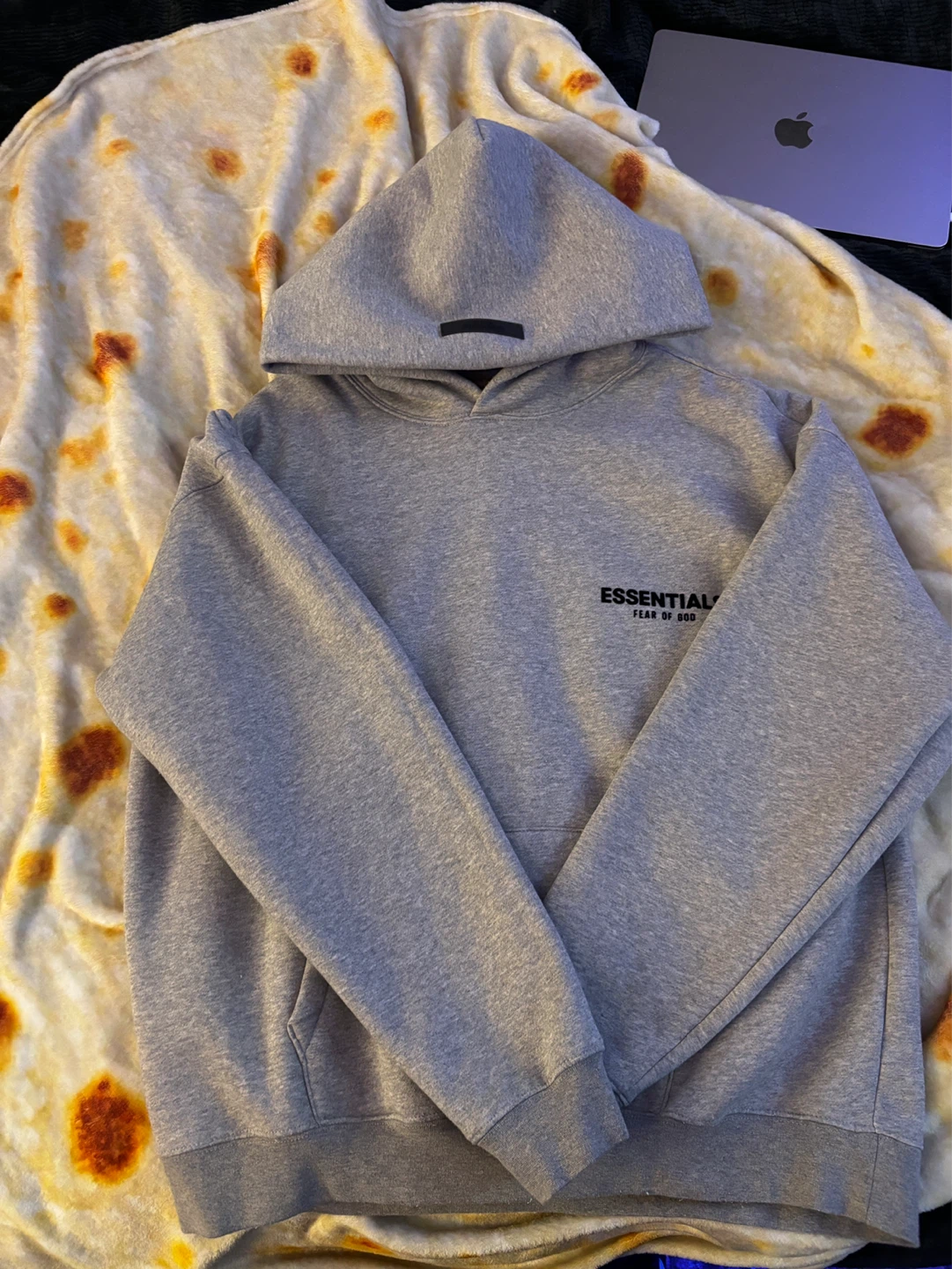 Fear of God Essentials Hoodie Gray Size S
