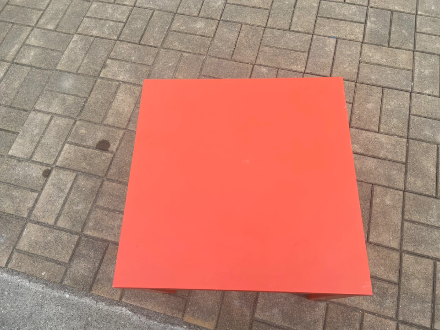 Orange Side Table - photo 2