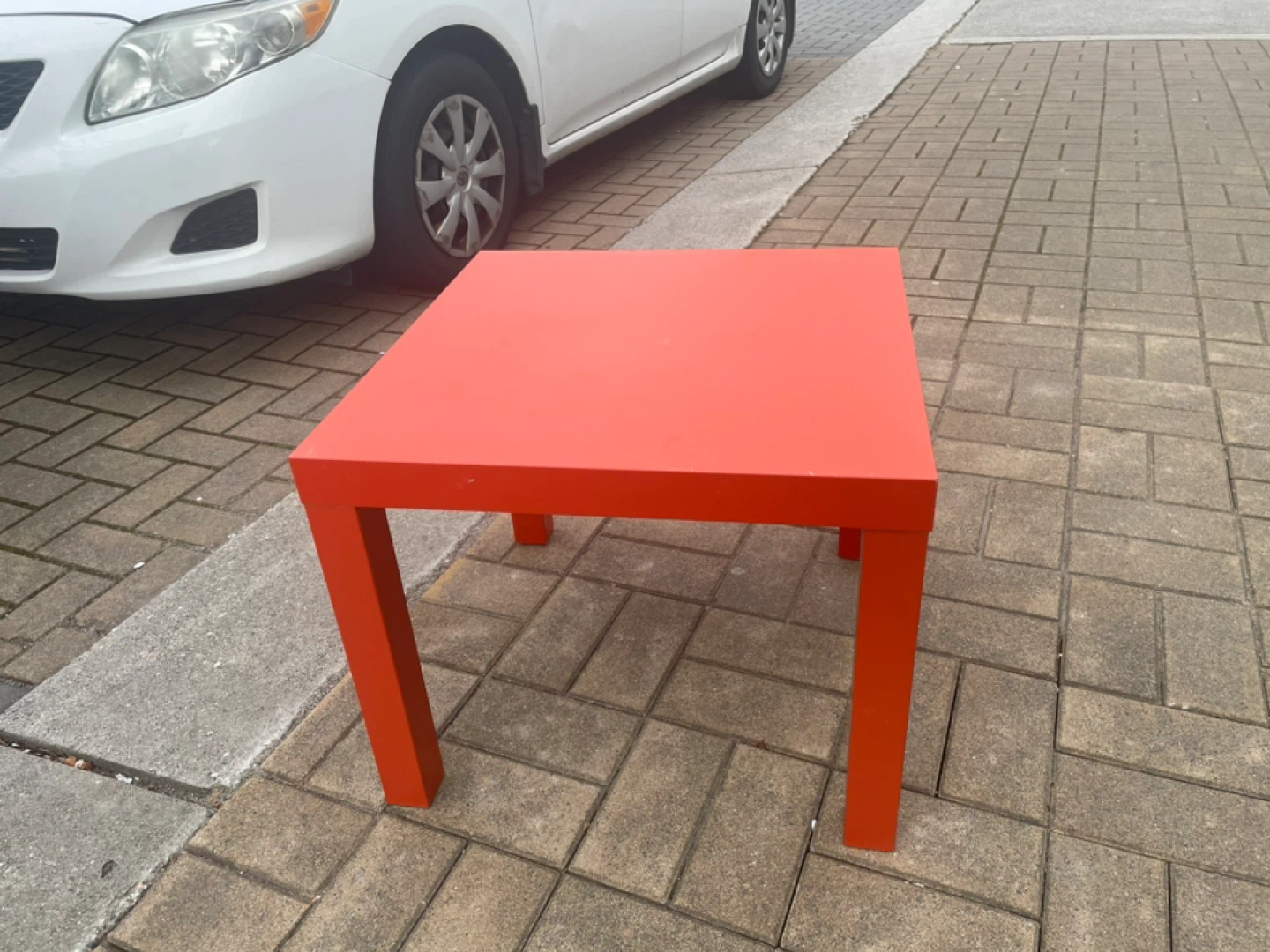 Orange Side Table - photo 3