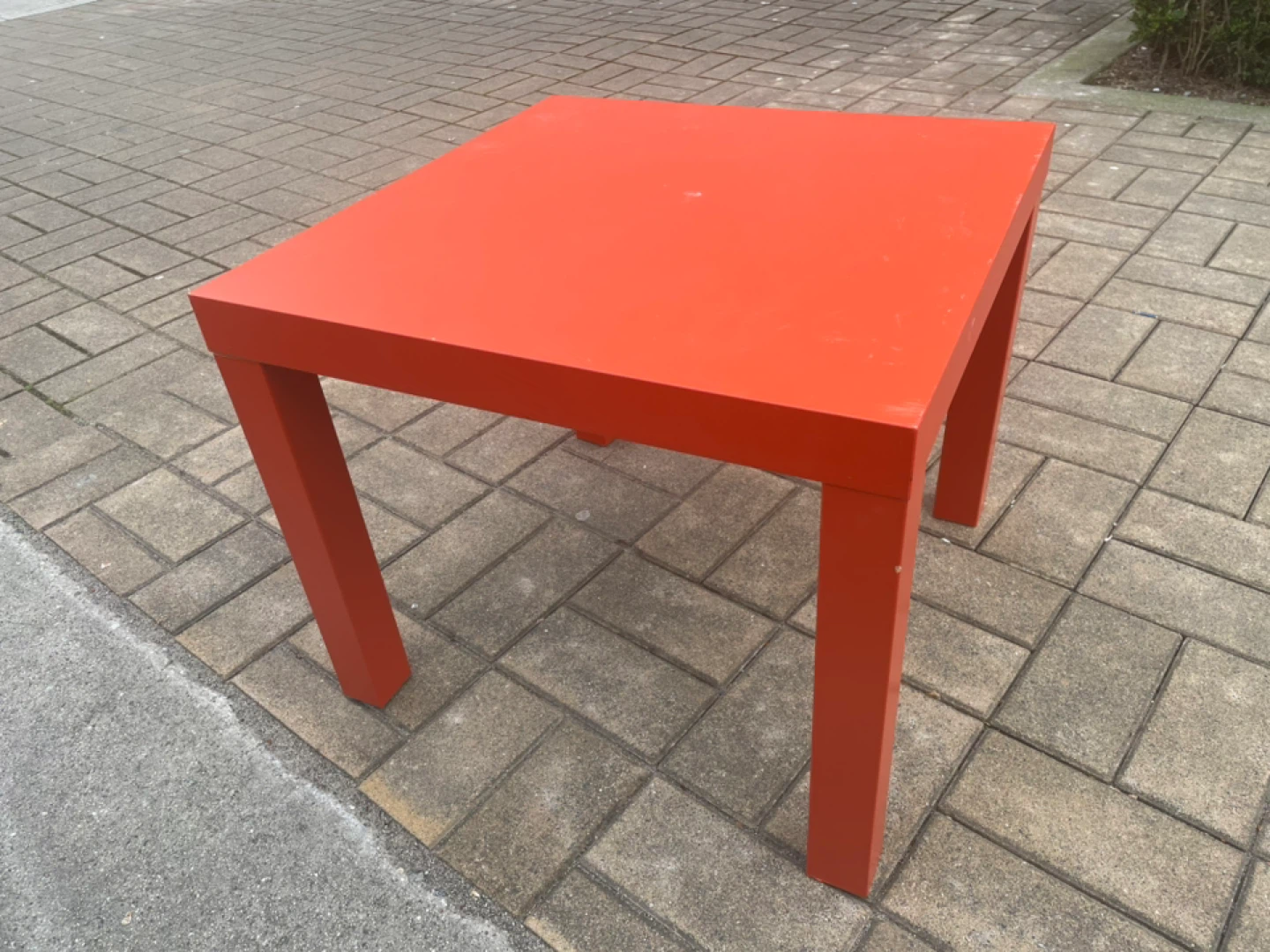 Orange Side Table - photo 4