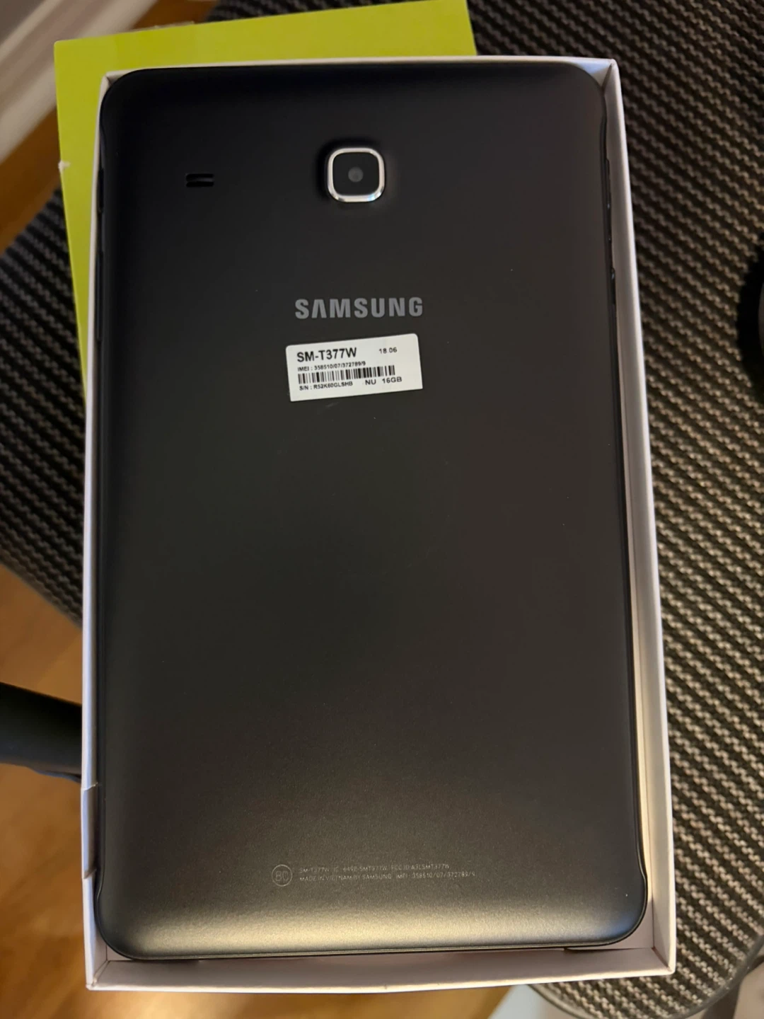 Samsung Galaxy Tab E 8.0" LTE Black Tablet SM-T377W - photo 2