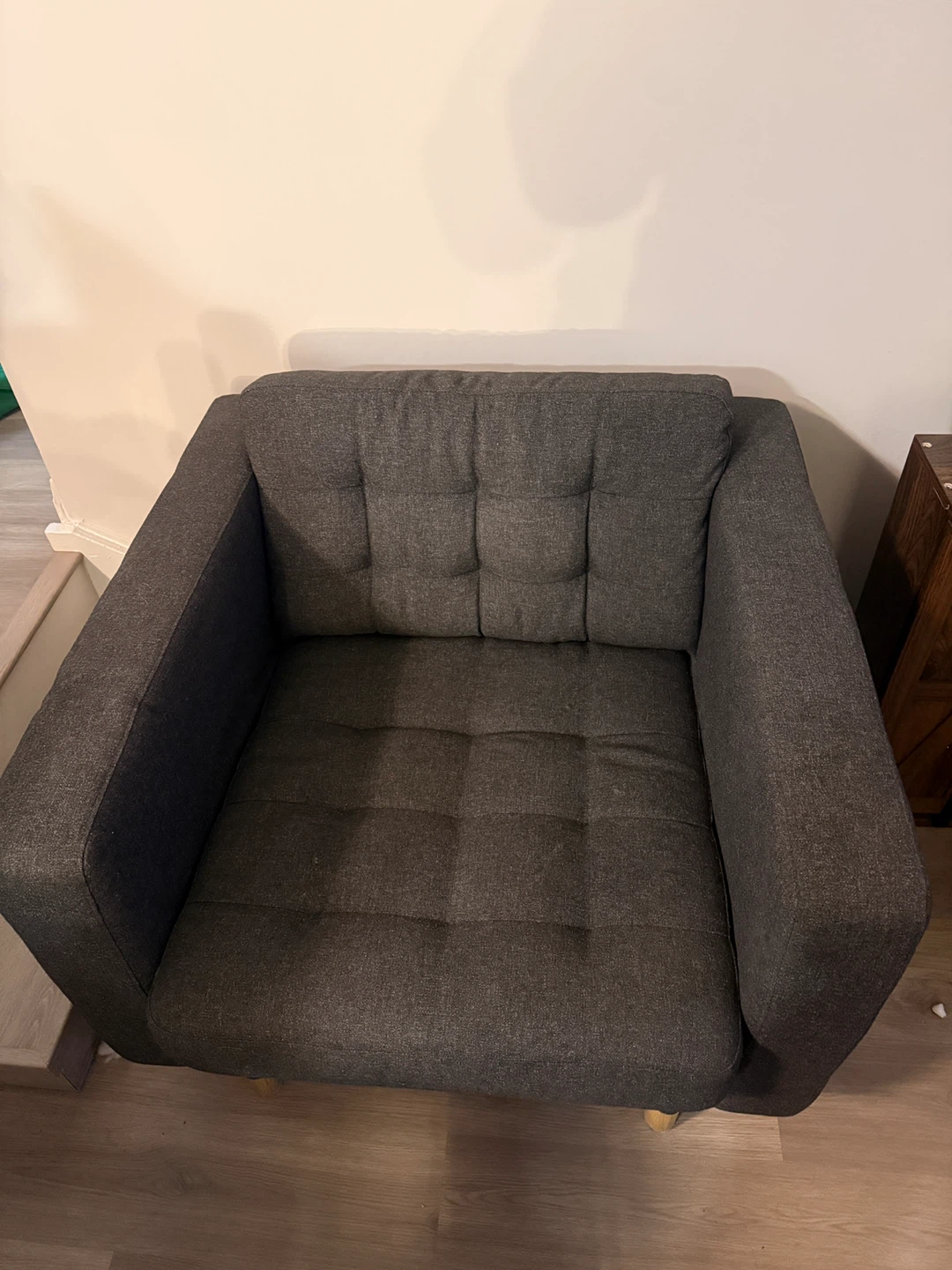 IKEA MORABO Armchair Dark Gray