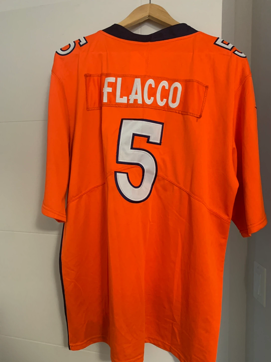 Denver Broncos Joe Flacco #5 NFL Jersey Size L - photo 3