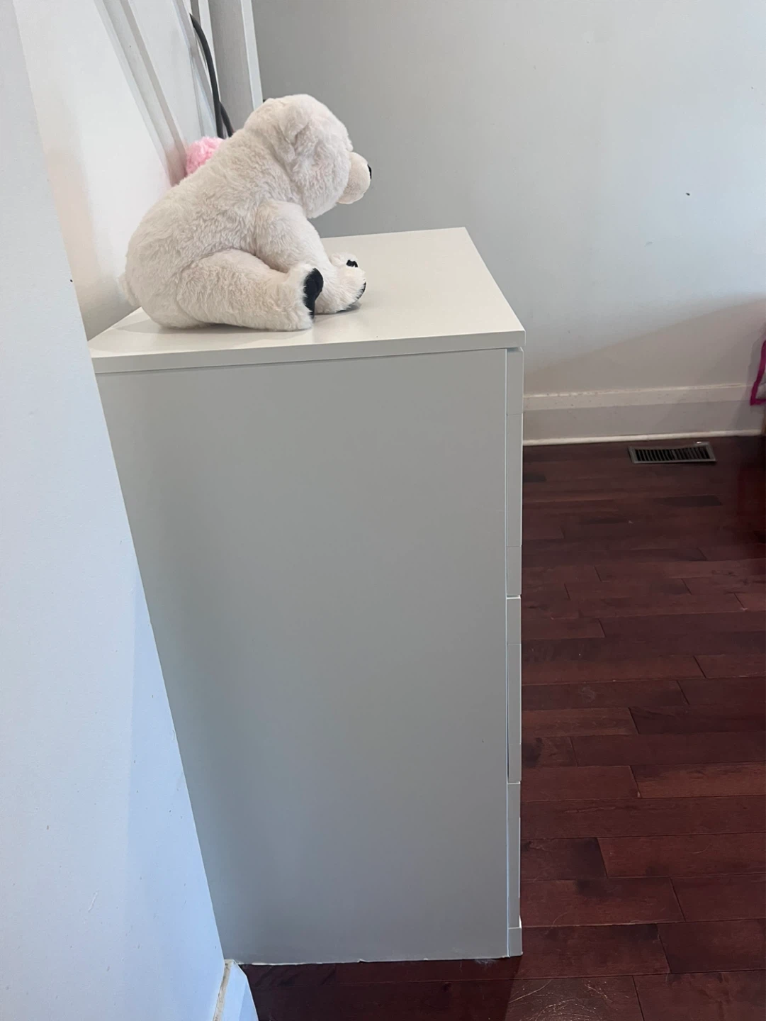 IKEA MALM 3-Drawer Chest with Frosted Top Drawer - photo 4