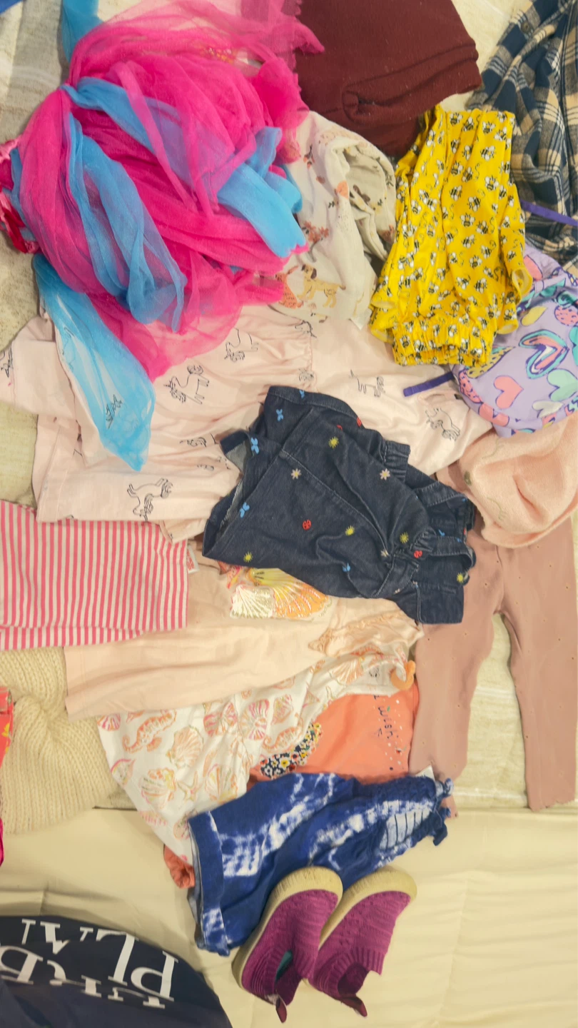 Assorted Kids Shoes and Clothing Bundle