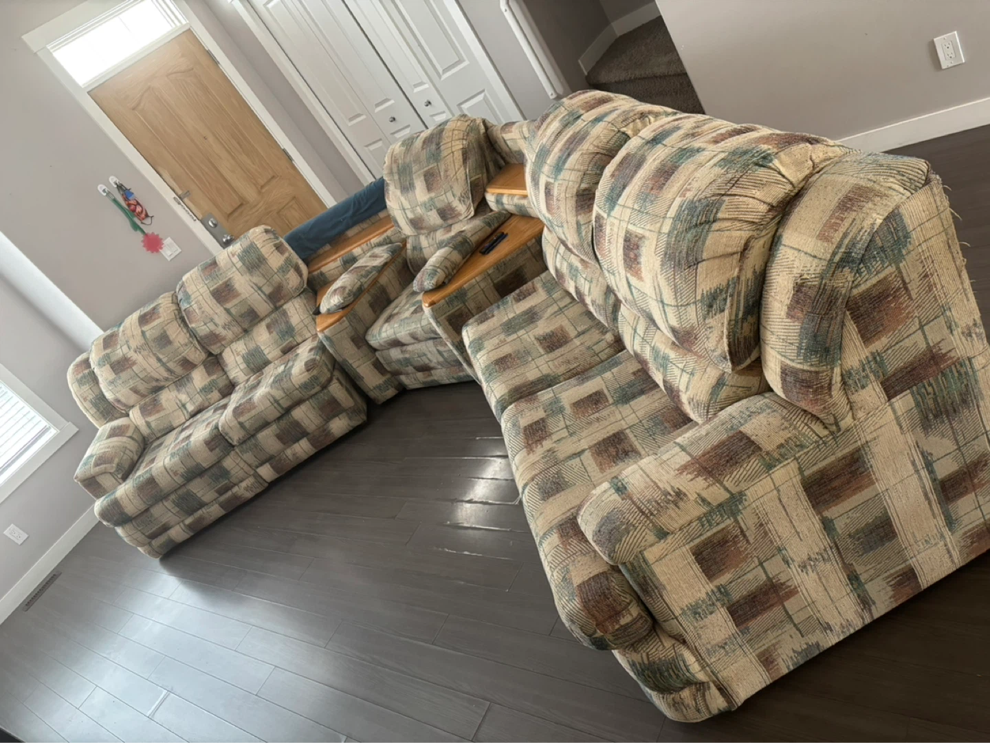 Sectional Sofa with Recliners