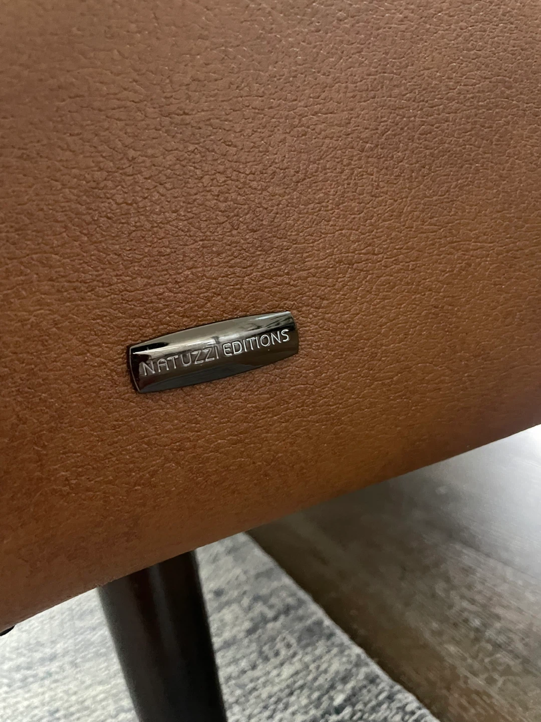 Natuzzi Editions Leather Sofa - Brown - photo 4