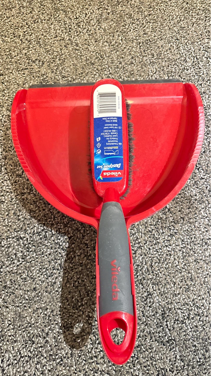 Vileda Red Dustpan Set - photo 2