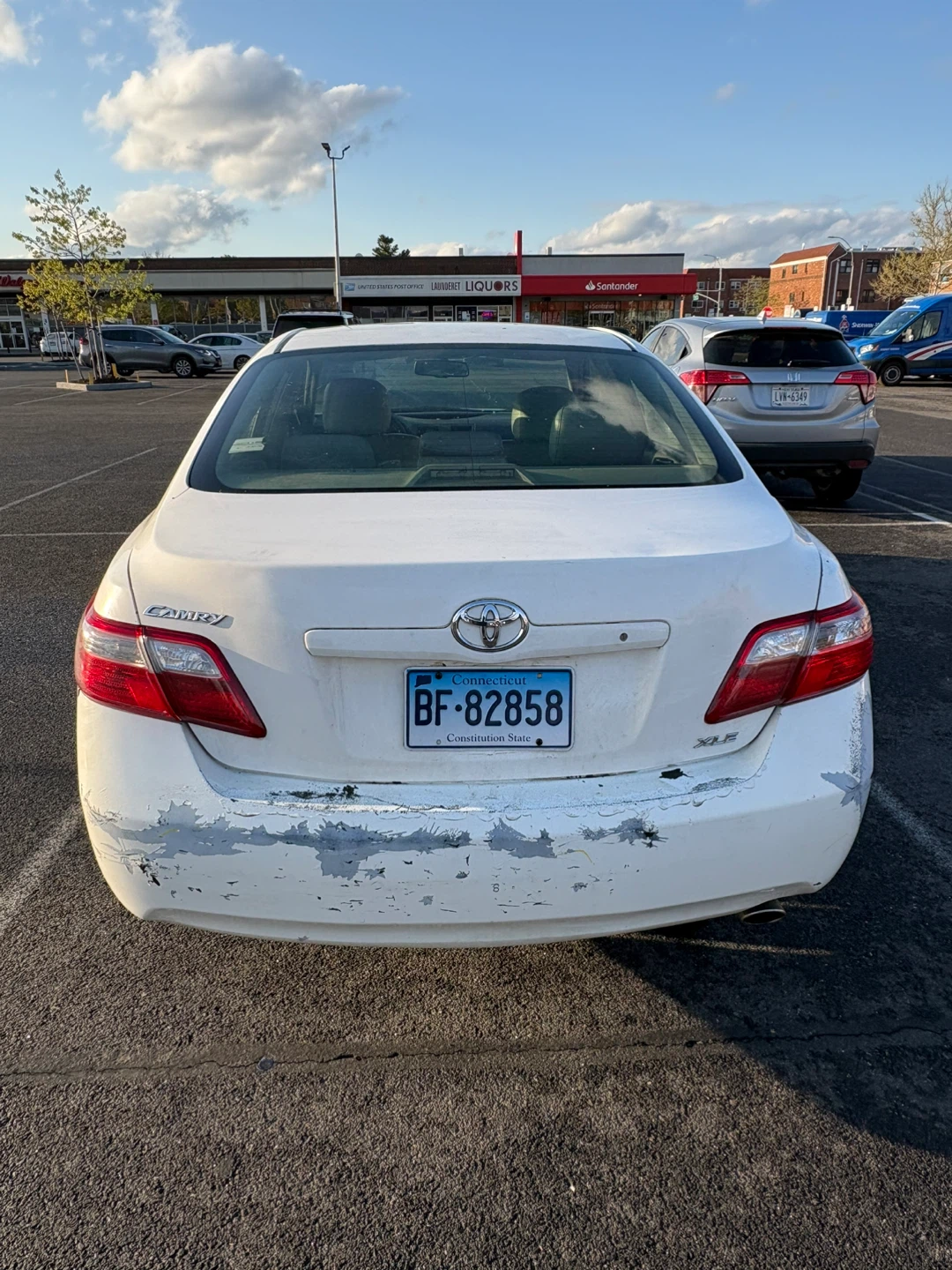 White Toyota Camry 2007 Sedan - photo 4