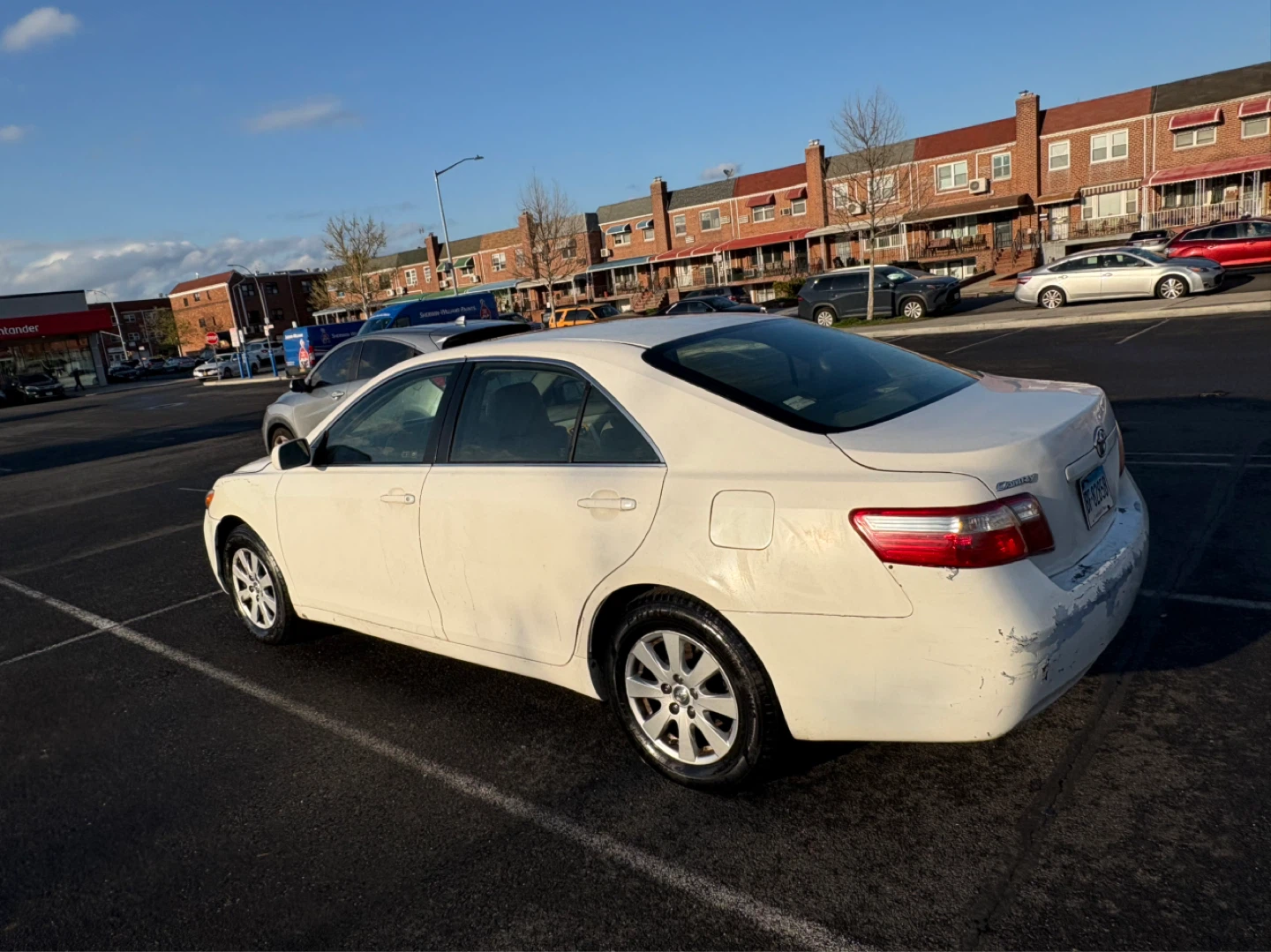 White Toyota Camry 2007 Sedan - photo 5