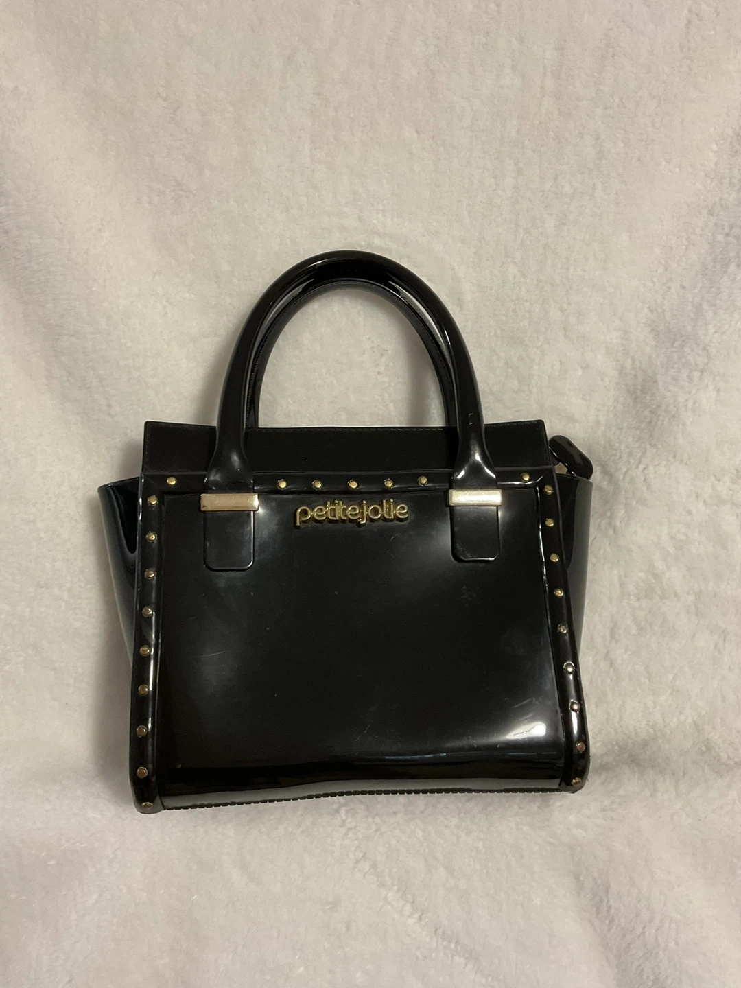 Petite Jolie Black Studded Handbag - photo 2