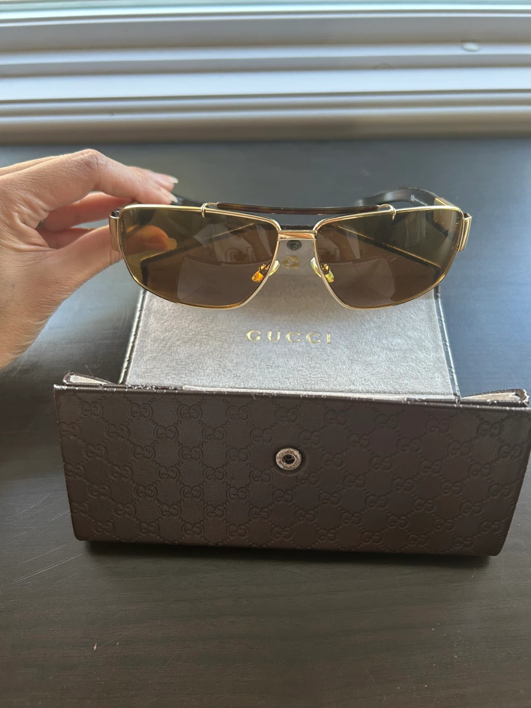 Gucci Sunglasses with Case