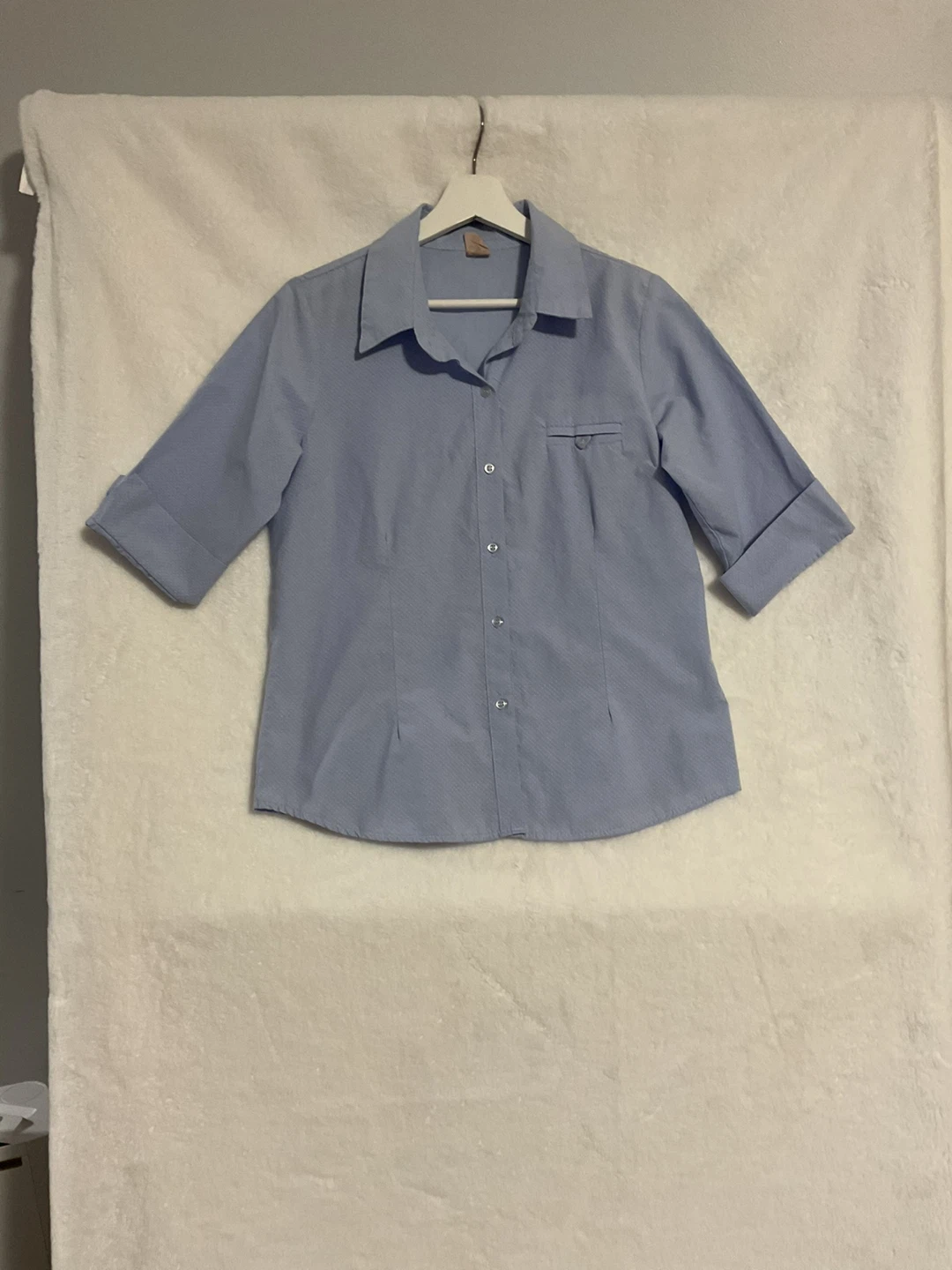 Light Blue Button-Up Shirt