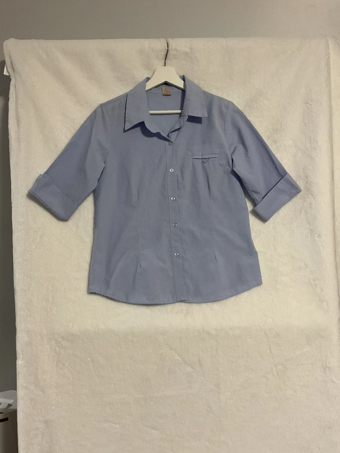 Light Blue Button-Up Shirt - photo 2