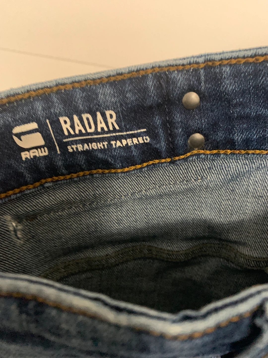 G-Star RAW 34W 32LRadar Straight Tapered Jeans - Men's 34x32 - photo 4