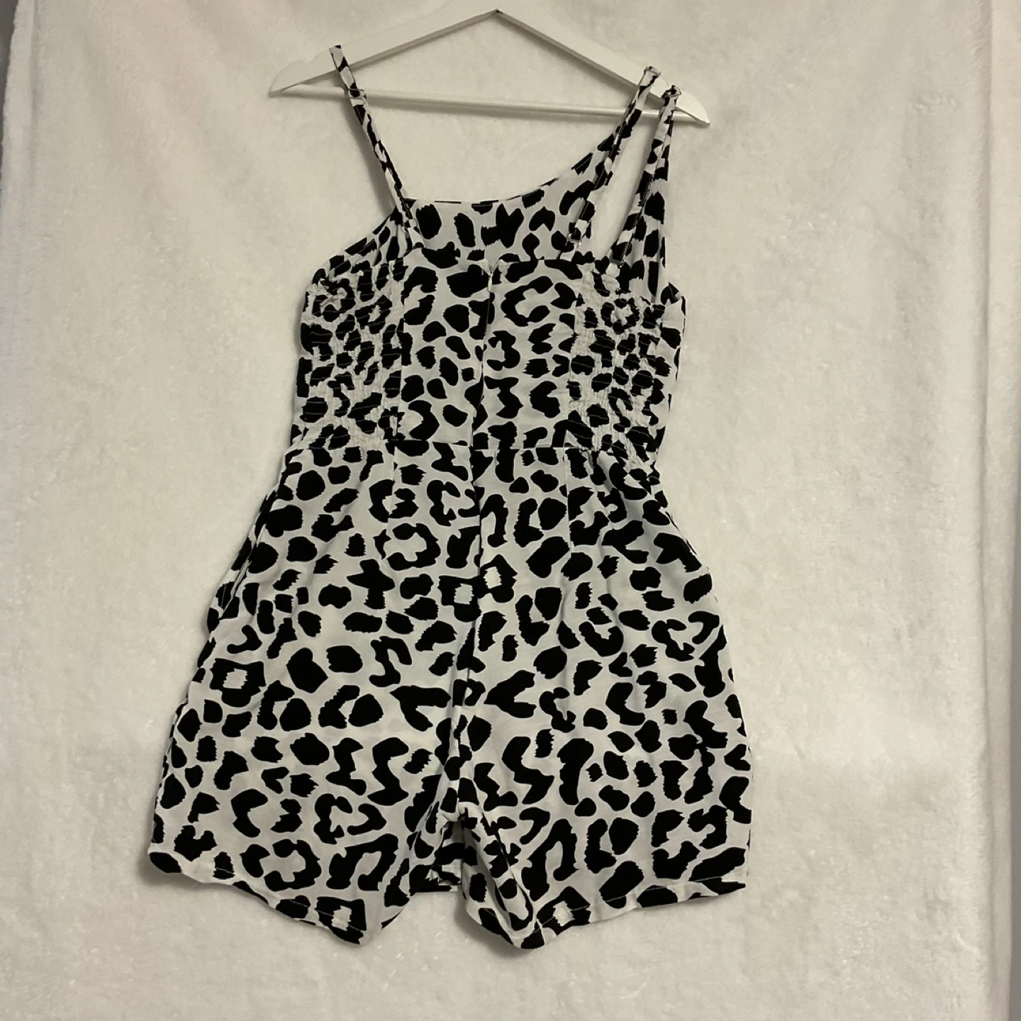 Leopard Print Romper