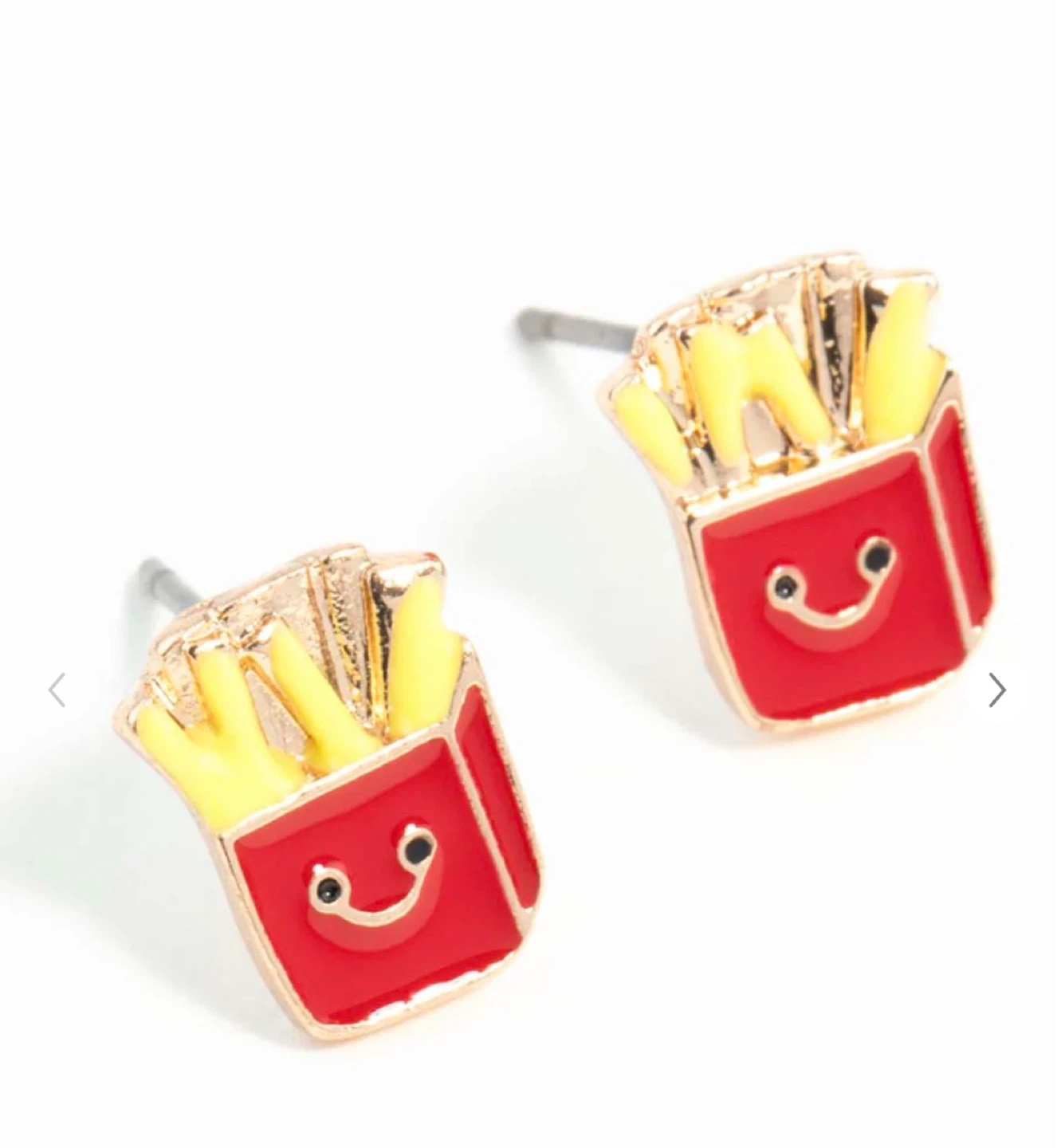 Cute French Fry Earrings - photo 2