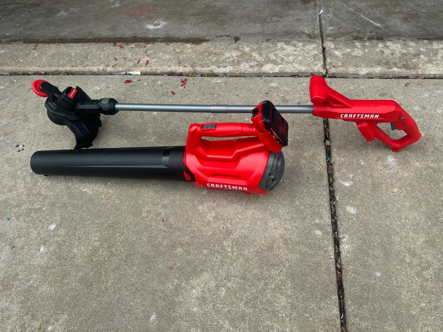 Craftsman vs 2-Trimmer & Leaf Blower - photo 2