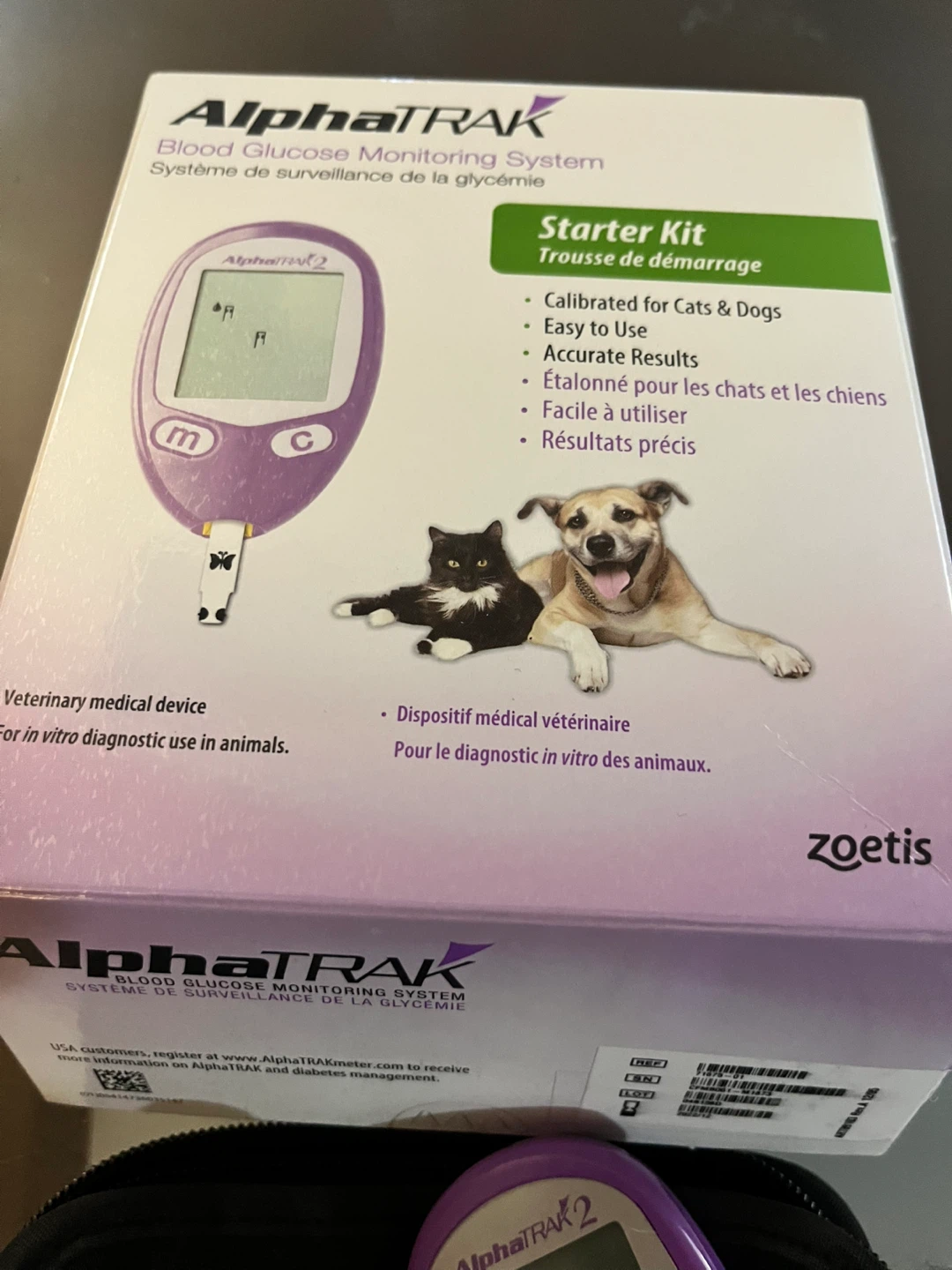 AlphaTrak Blood Glucose Monitoring Starter Kit for Animals