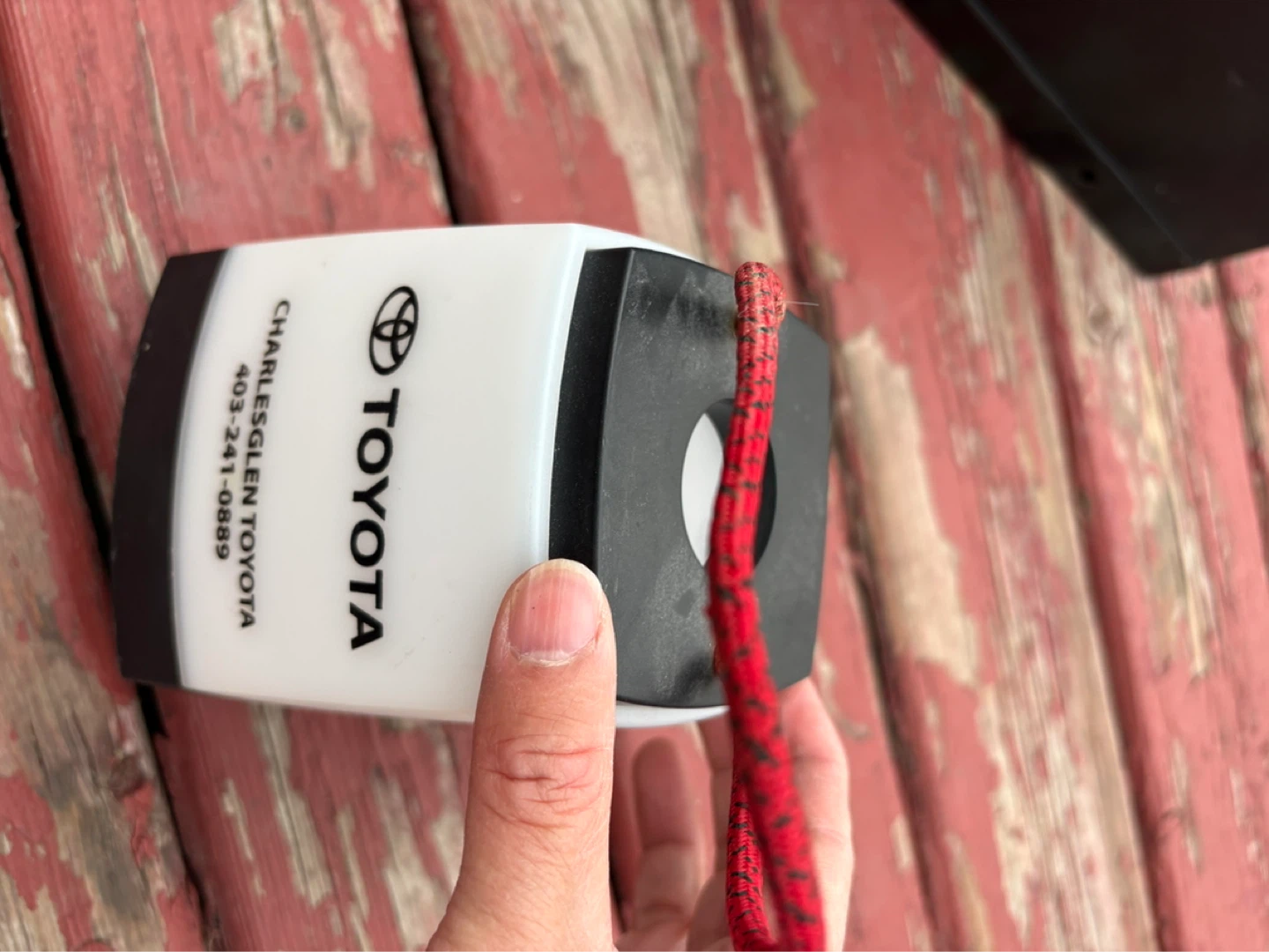 Toyota Promotional Item with Rope