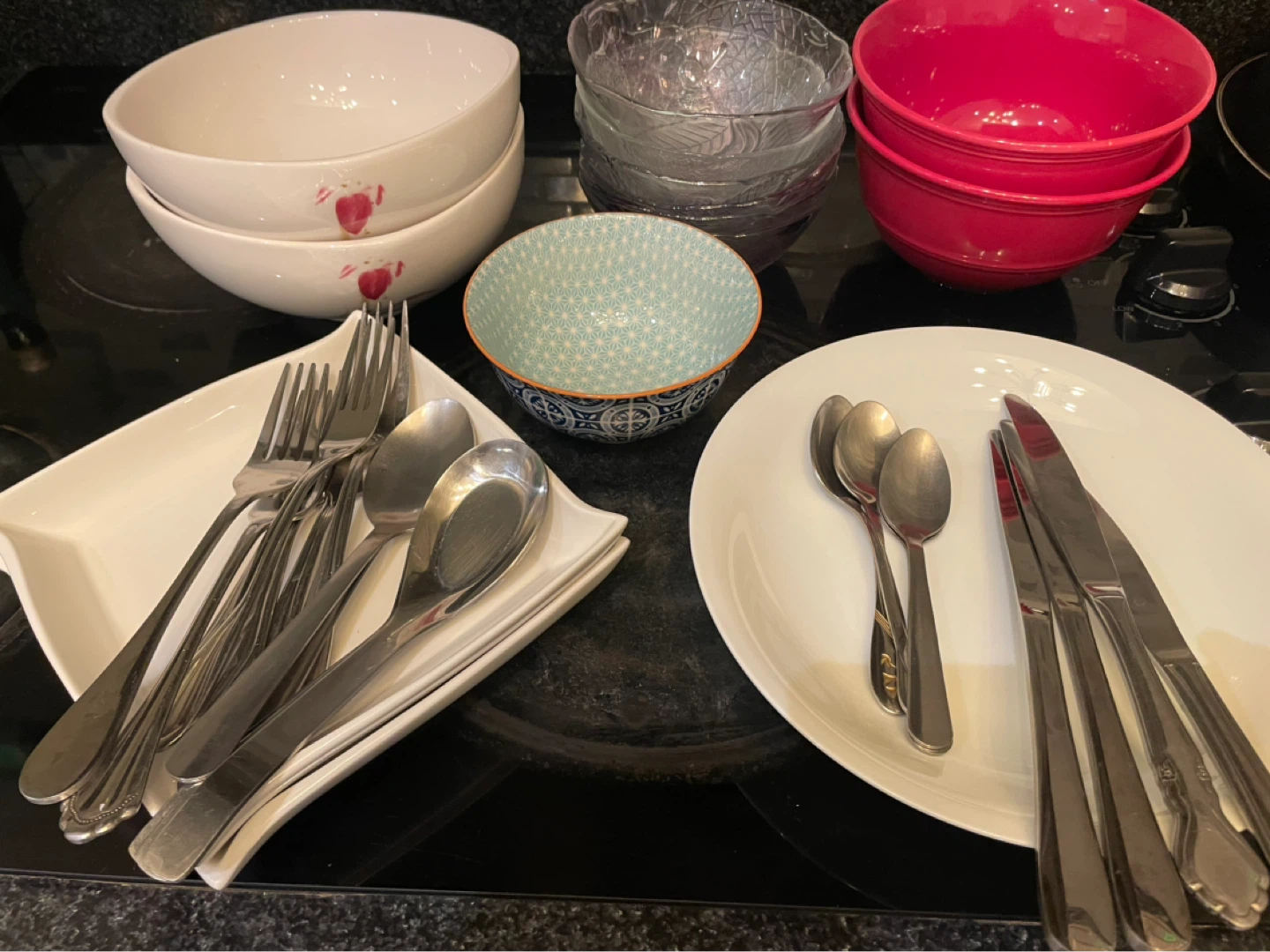 Dinnerware and Cutlery Set