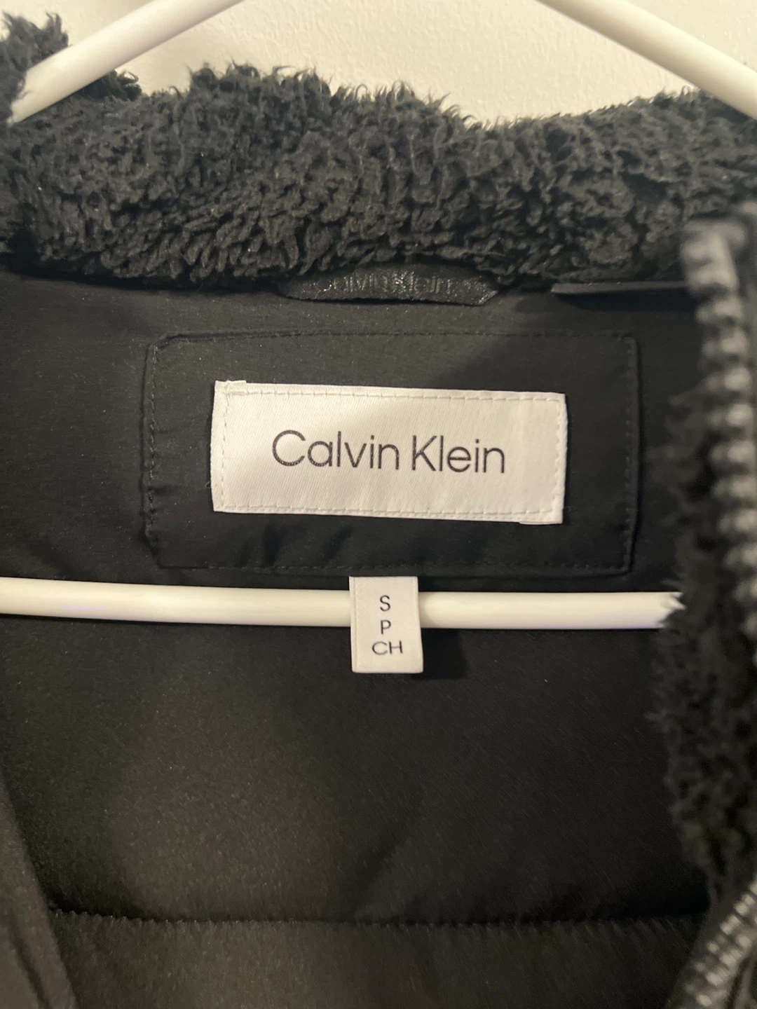 Men Calvin Klein Black Puffer Jacket - Size Small - photo 4