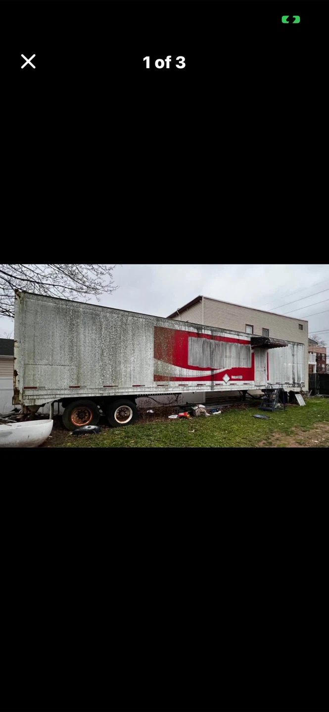 Used 40ft Dry Van Trailer. Irvington NJ