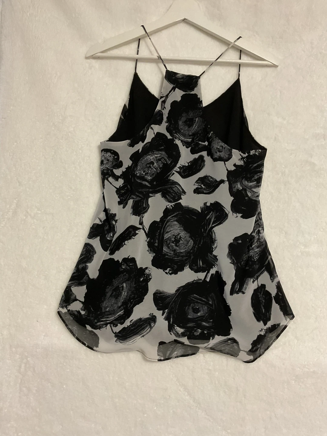 BN - Black & Grey Floral Camisole Top