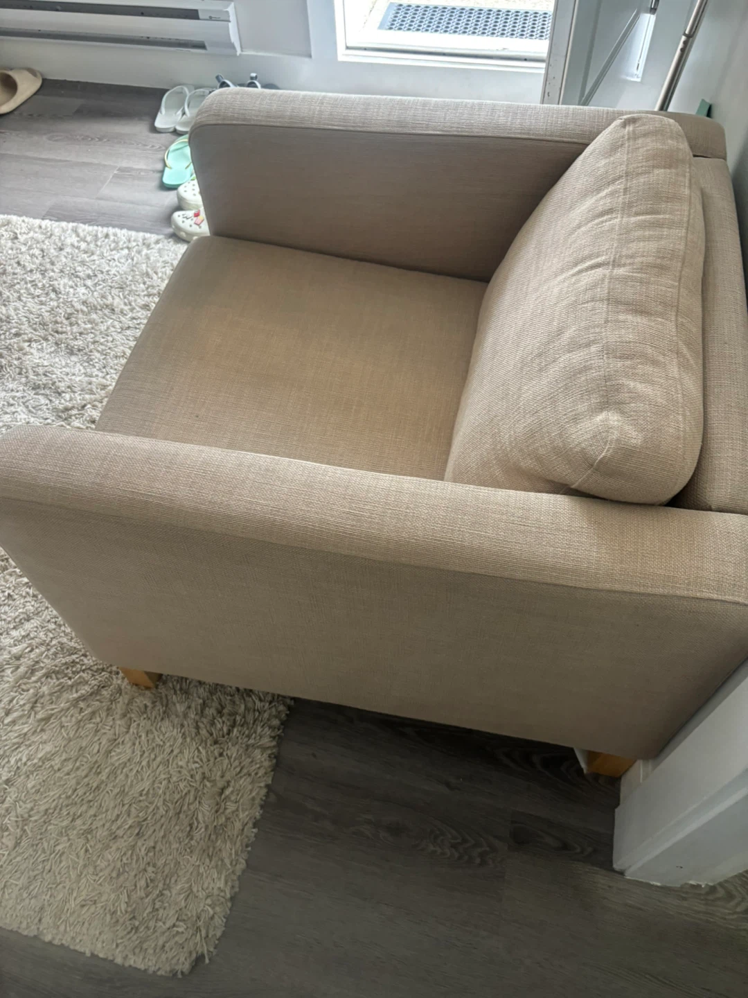 Beige Armchair - photo 3