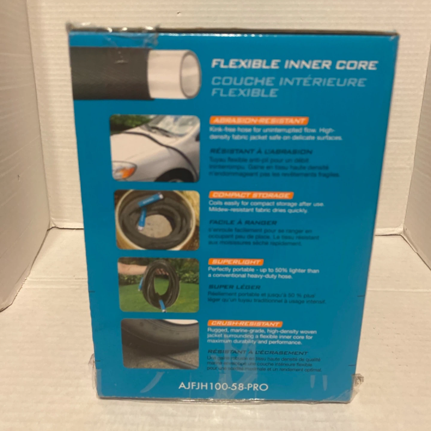 AquaJoe 100 ft FiberJacket Garden Hose - photo 2