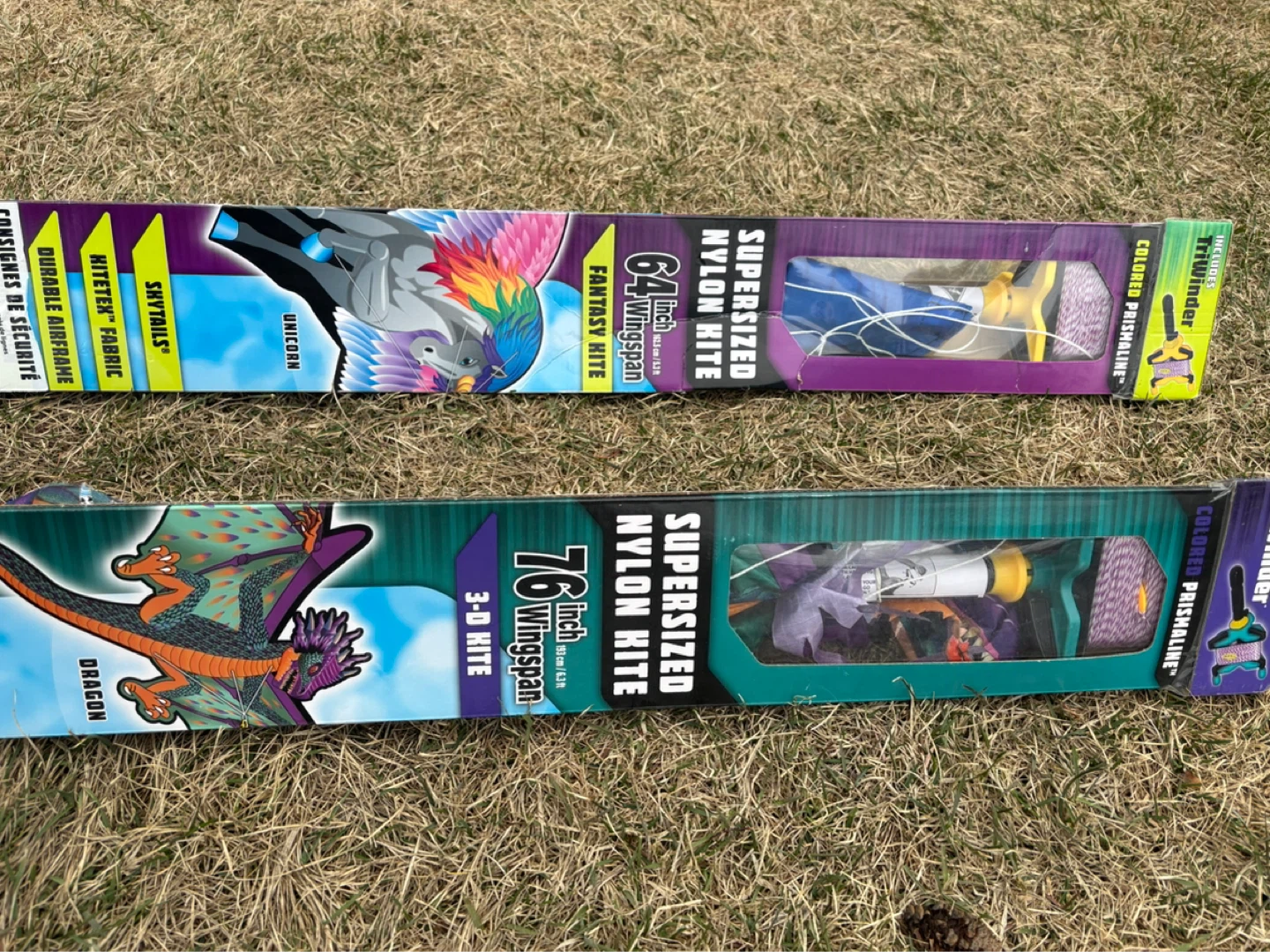 Supersized Nylon Kites - 64" Fantasy & 76" 3-D - photo 2