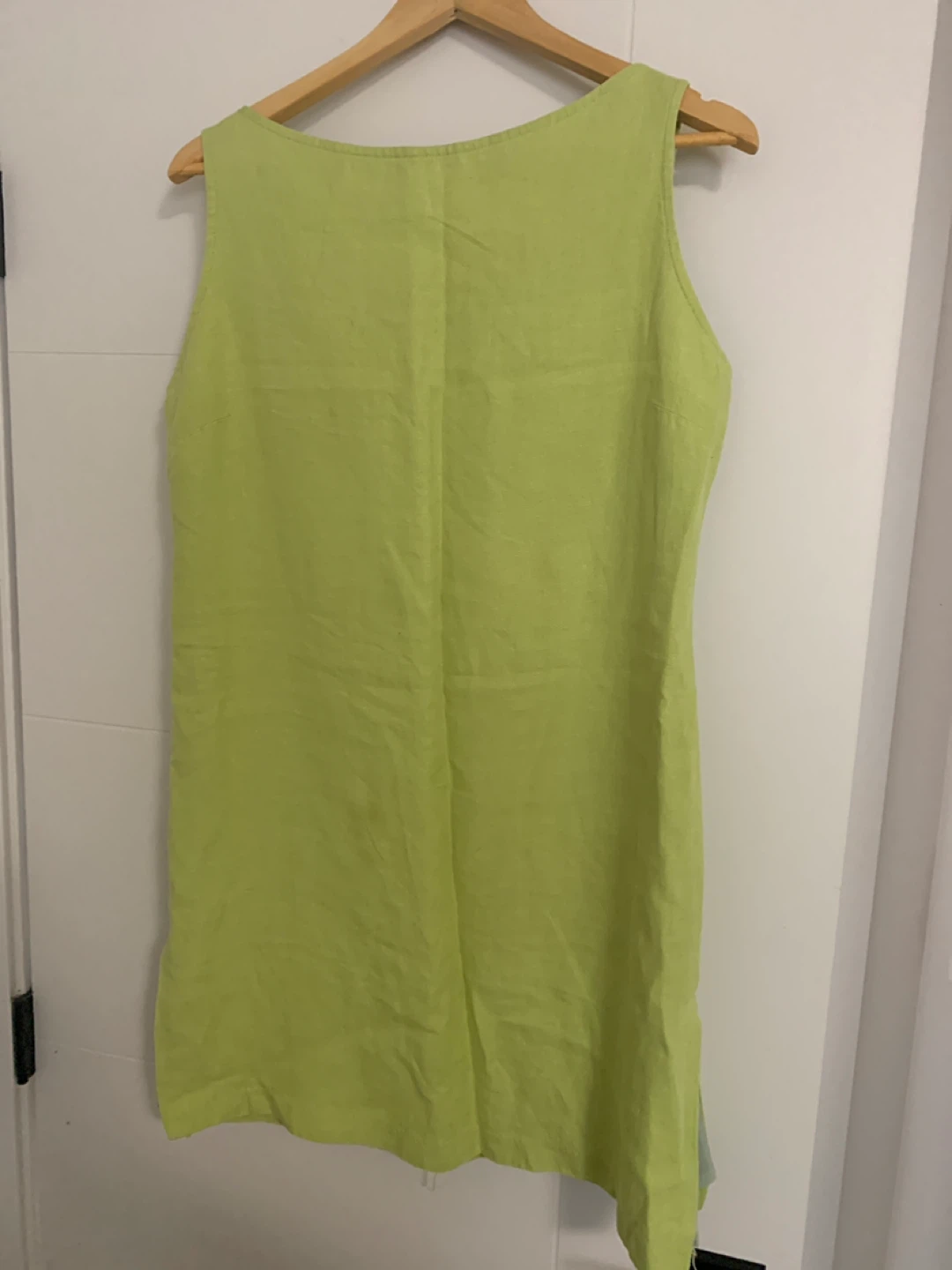 Lime Green Sleeveless Dress
