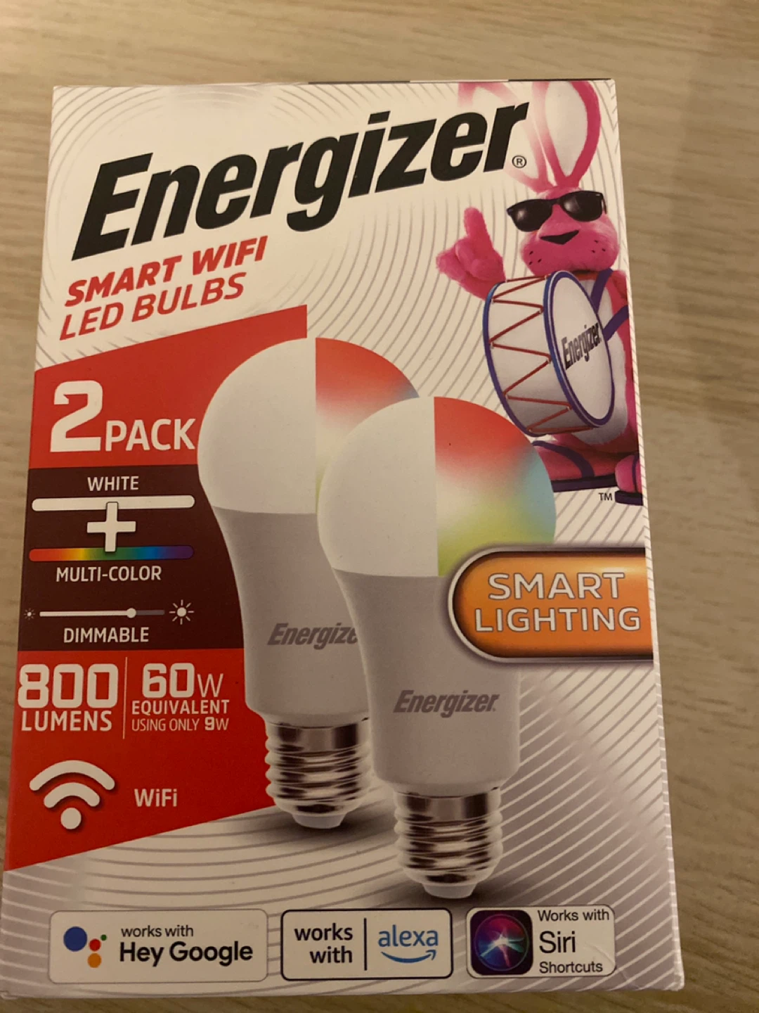 Energizer Smart WiFi LED Bulbs - only 1 bulb