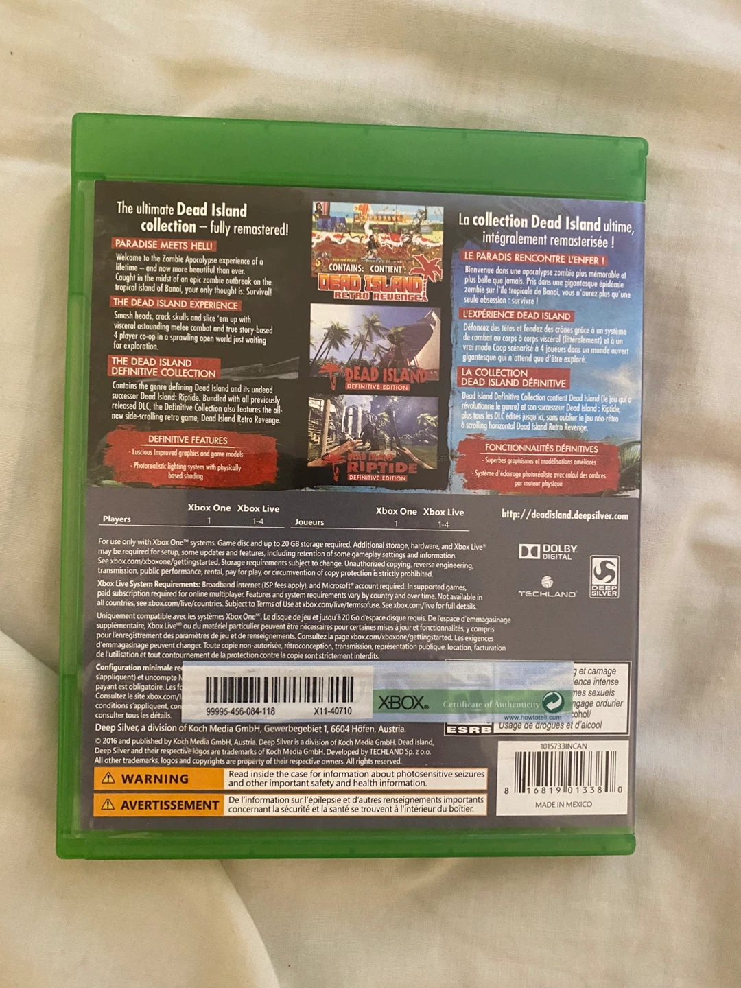 Dead Island: Definitive Collection Xbox One Game - photo 3