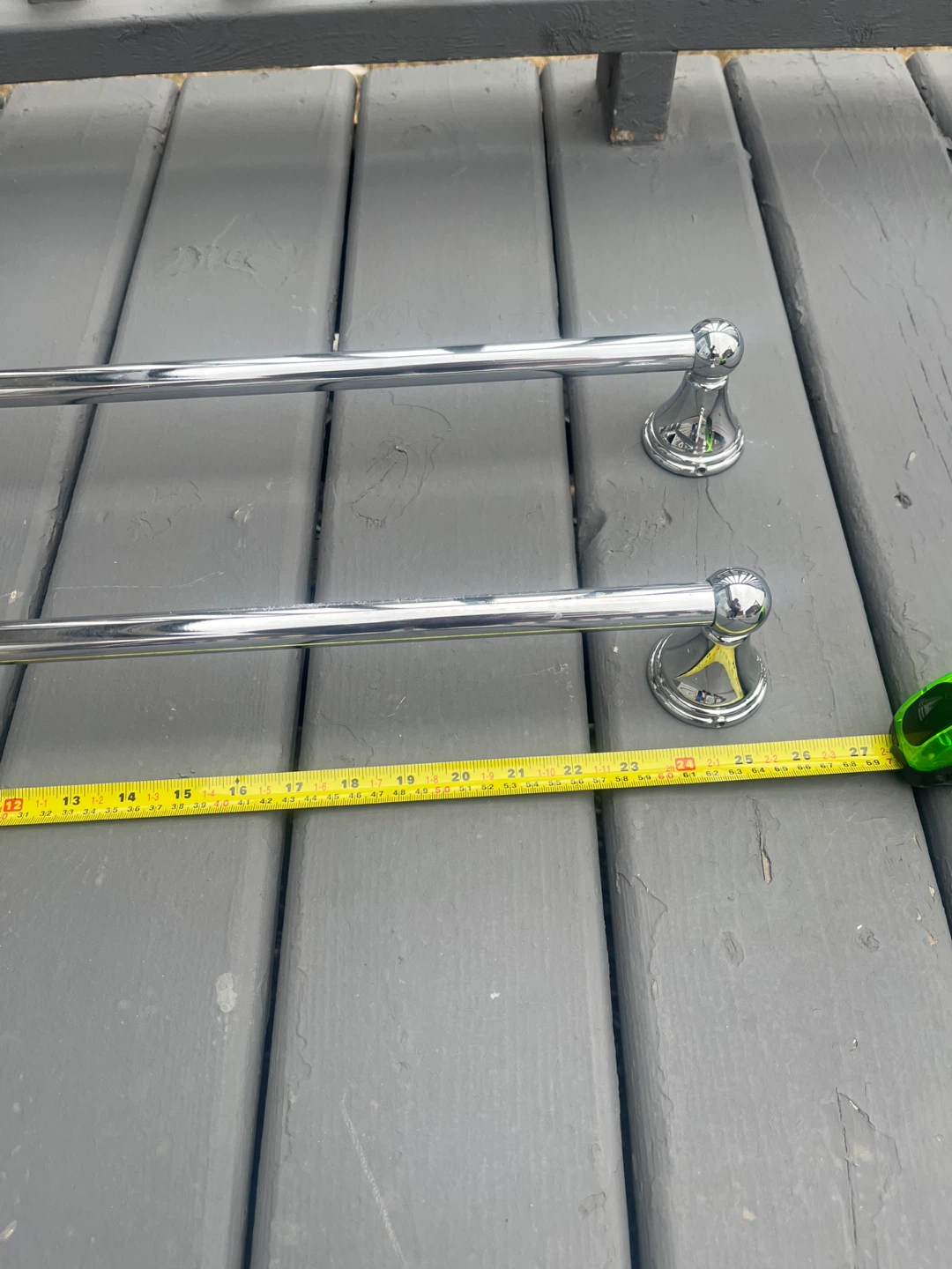 Chrome Towel Bar Set - photo 2