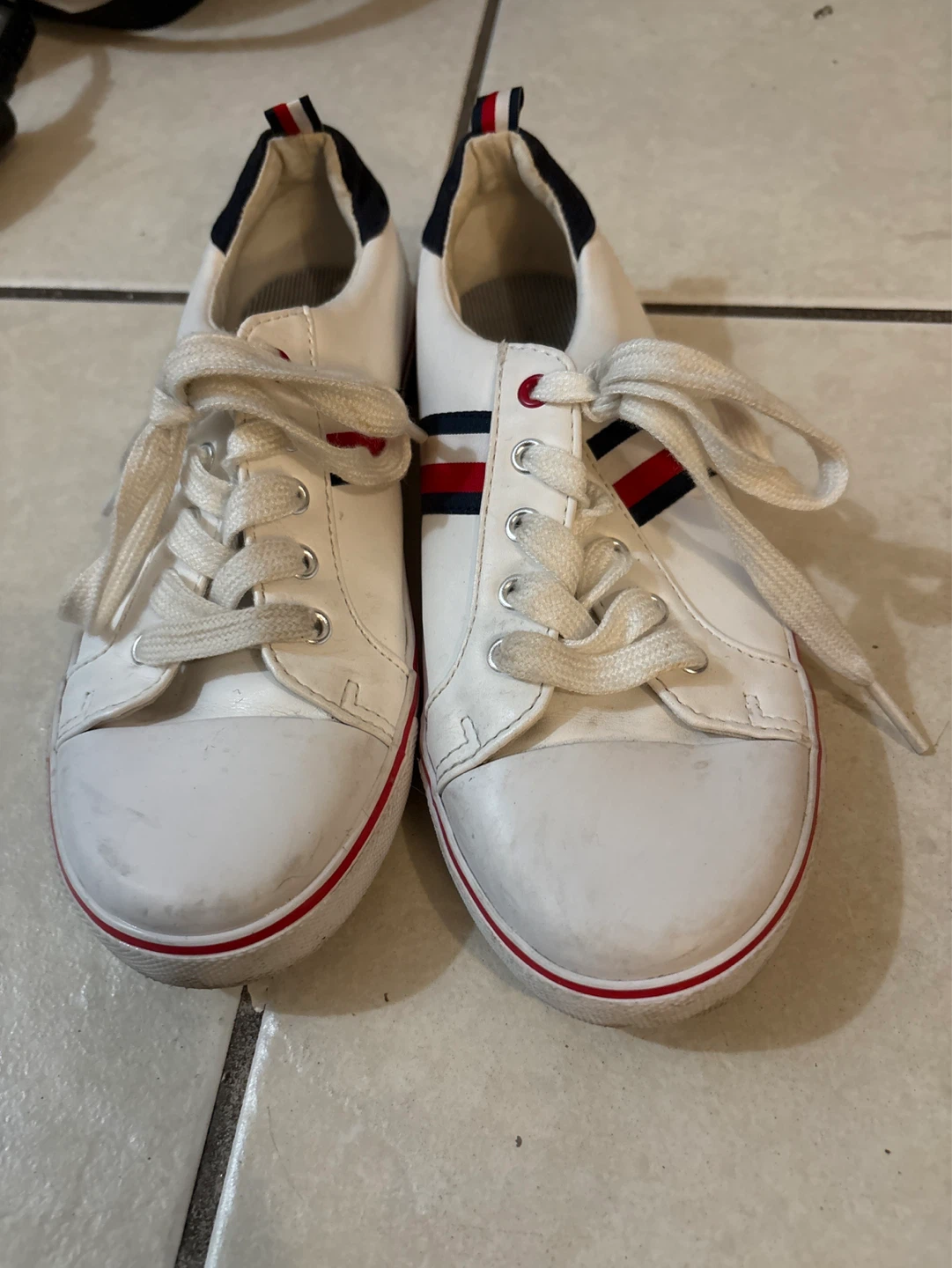 Tommy Hilfiger White Sneakers