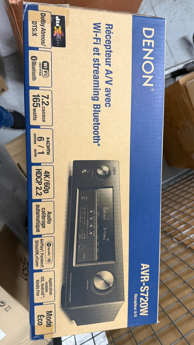 DENON AVR-S720W A/V Receiver - photo 2